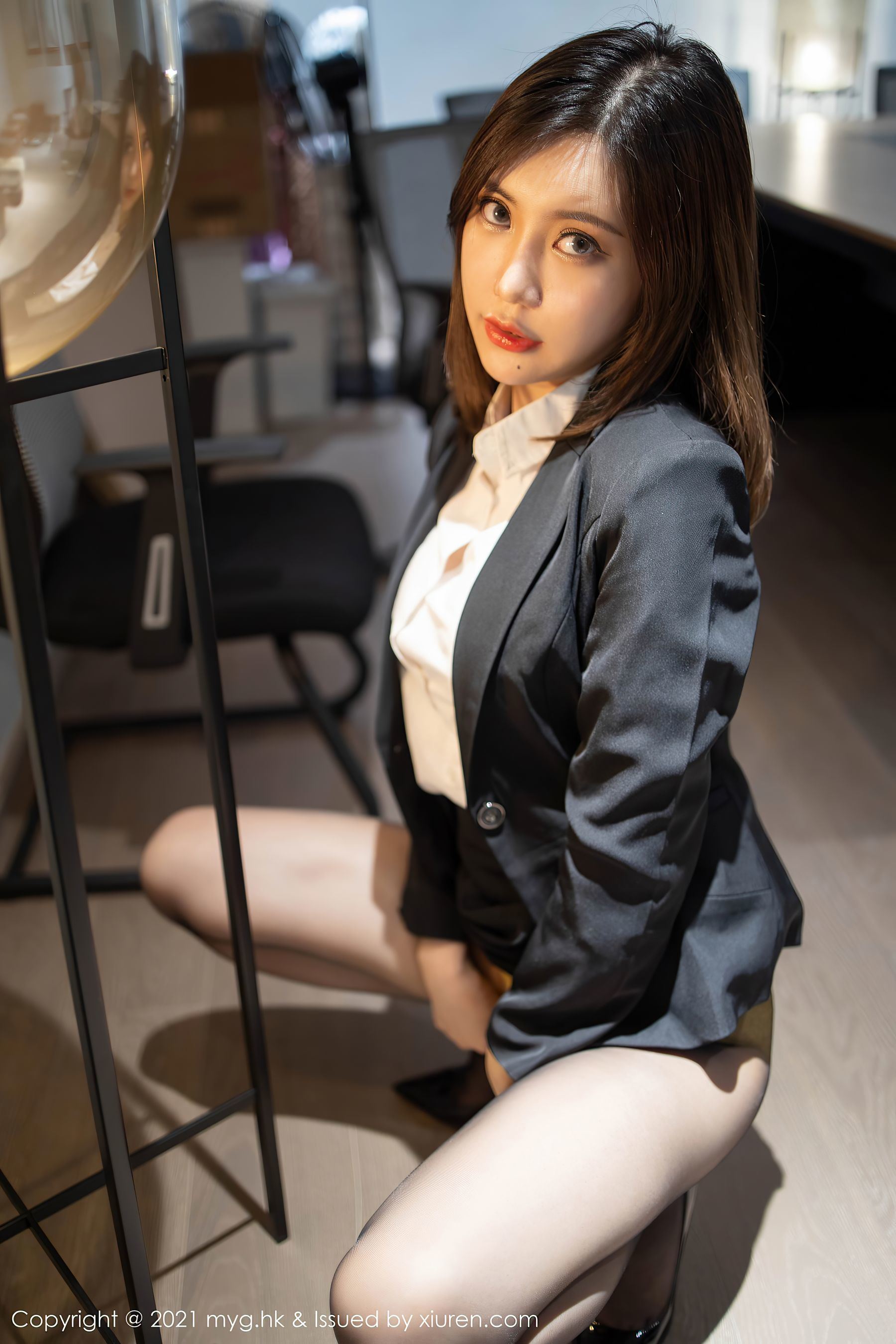 Mei Yuan Guan MyGirl] Vol. 499 Carina Qi Li Jia