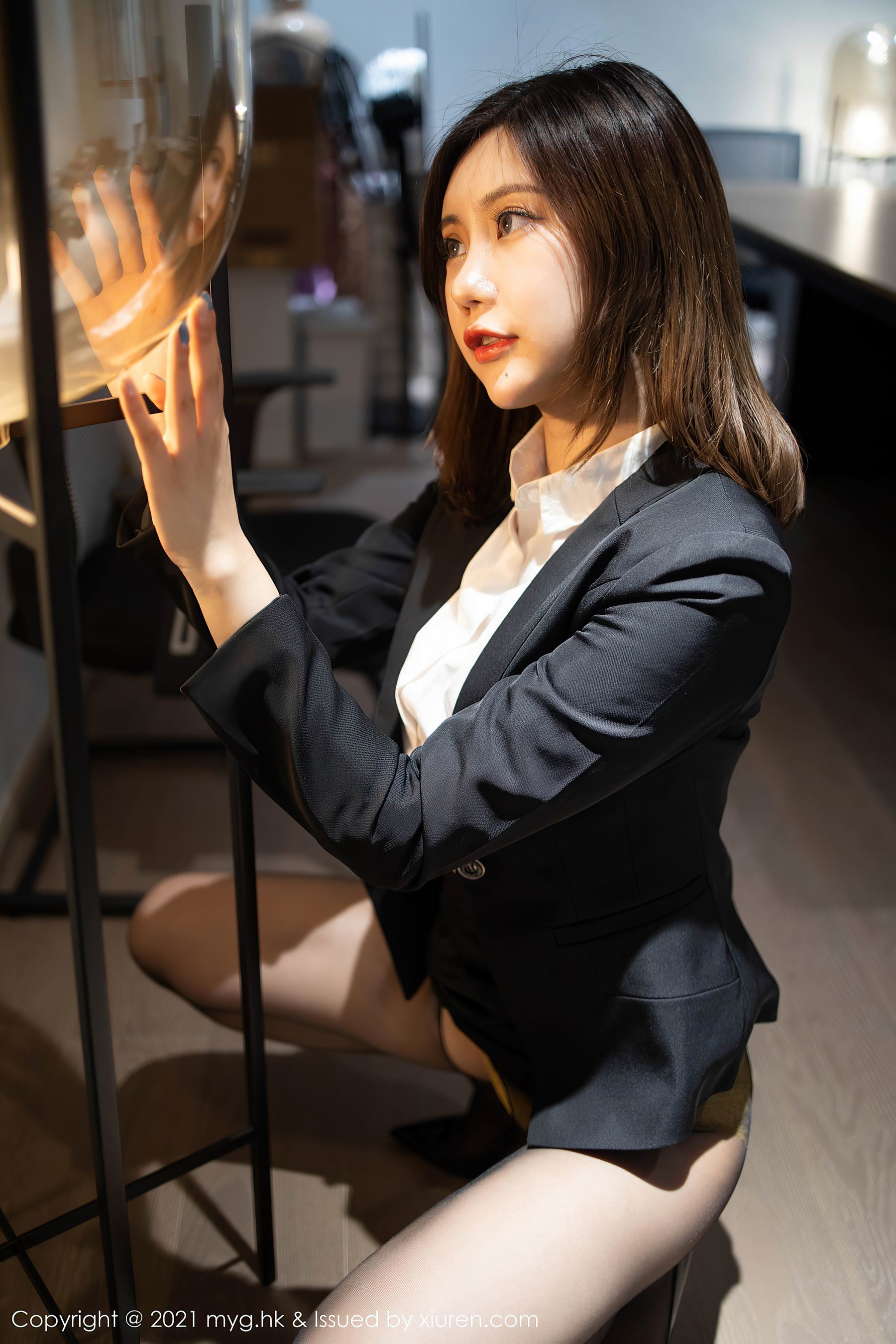 Mei Yuan Guan MyGirl] Vol. 499 Carina Qi Li Jia