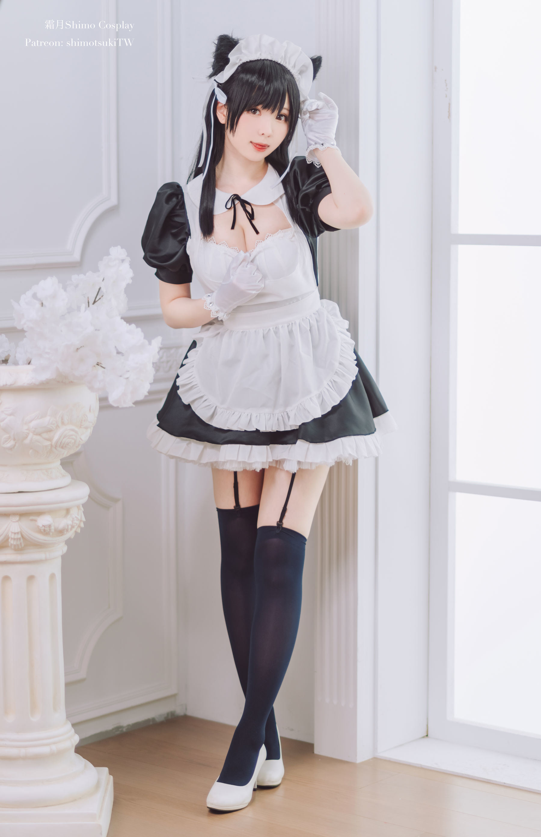 COS Phúc Lợi] Weibo Cô Gái Shimo - Atago Nữ Hầu