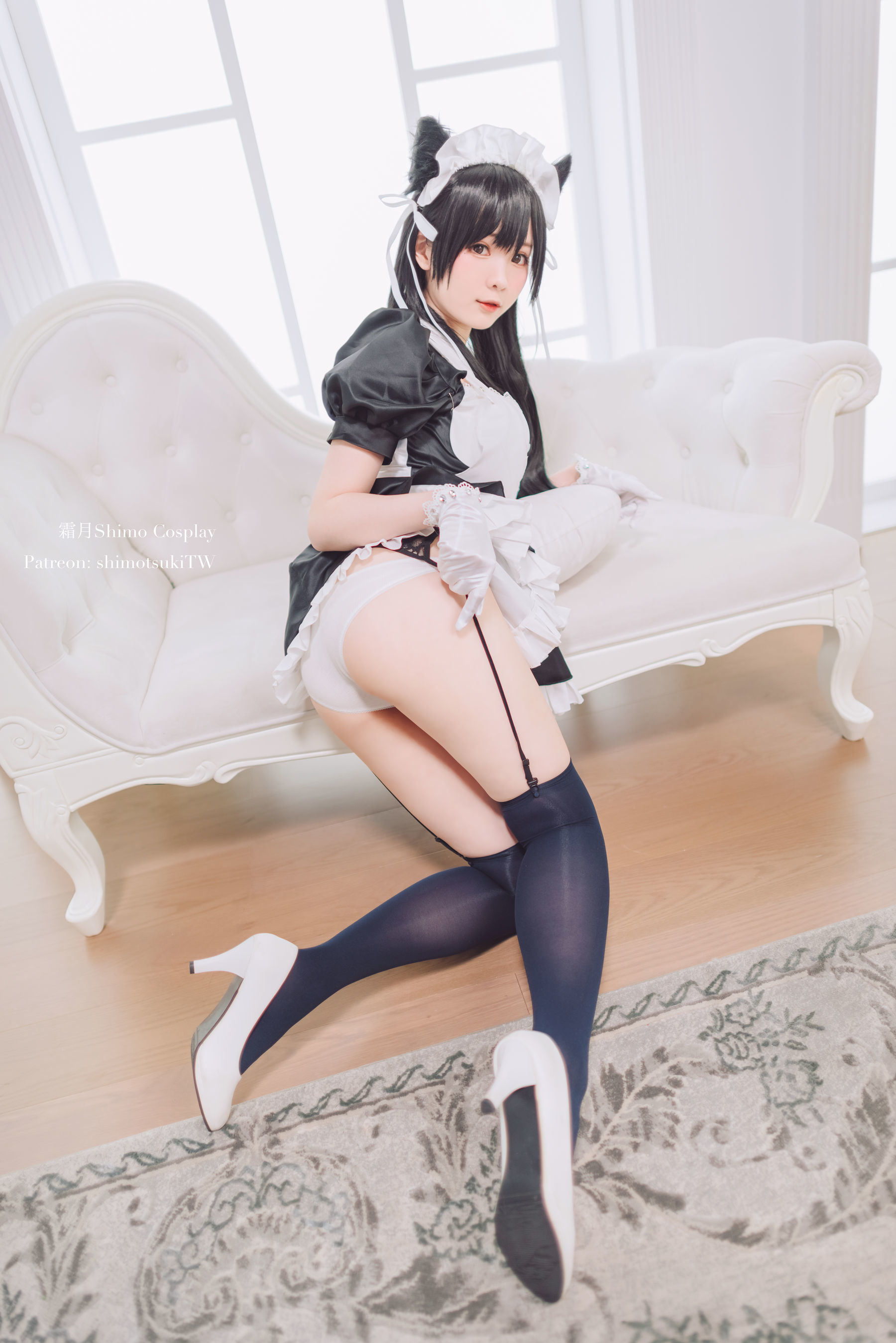 COS Phúc Lợi] Weibo Cô Gái Shimo - Atago Nữ Hầu