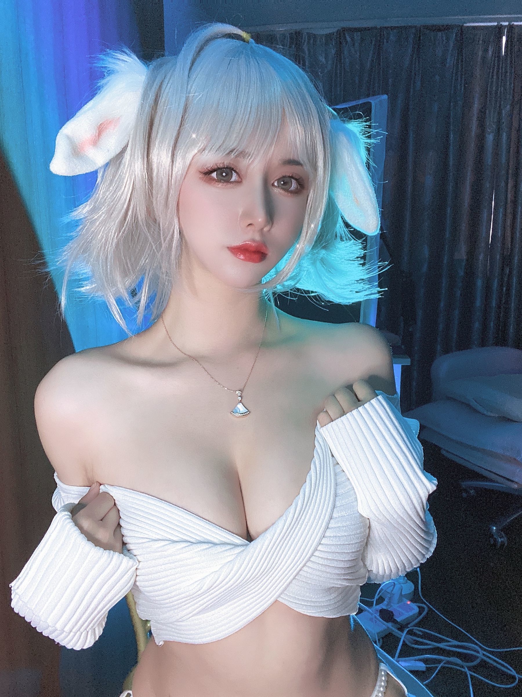 COS Phúc lợi] Douyu Mi Xian Xian sama Ảnh - Cô Gái Thỏ
