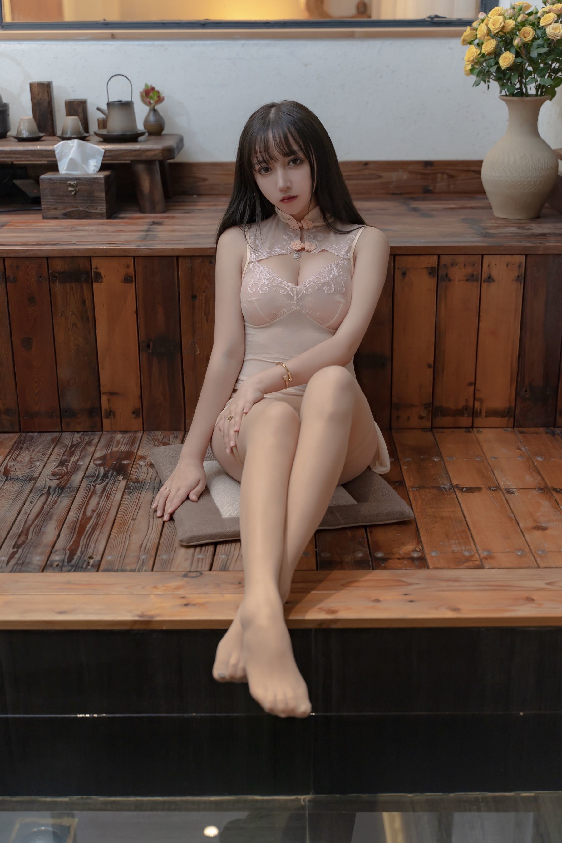 Cosplay Welfare] Douyu Mi Xianxian Sama Photo - Hot Spring