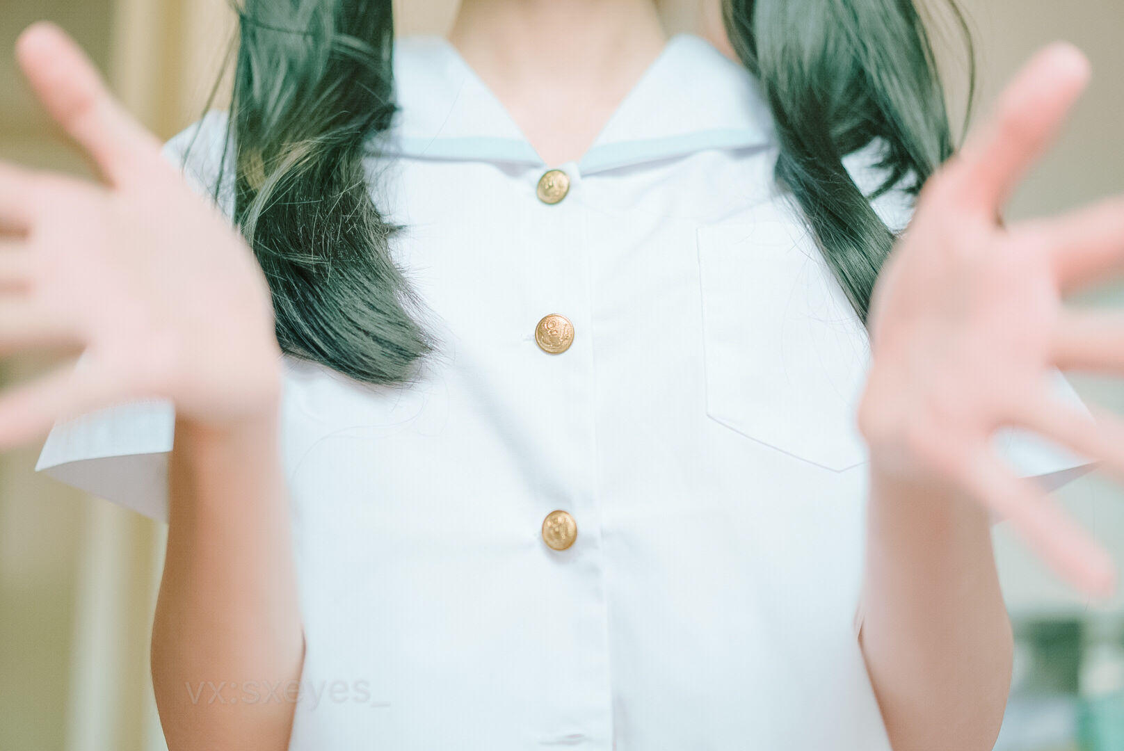 COS福利] 萌妹子眼醬大魔王w - JK少女