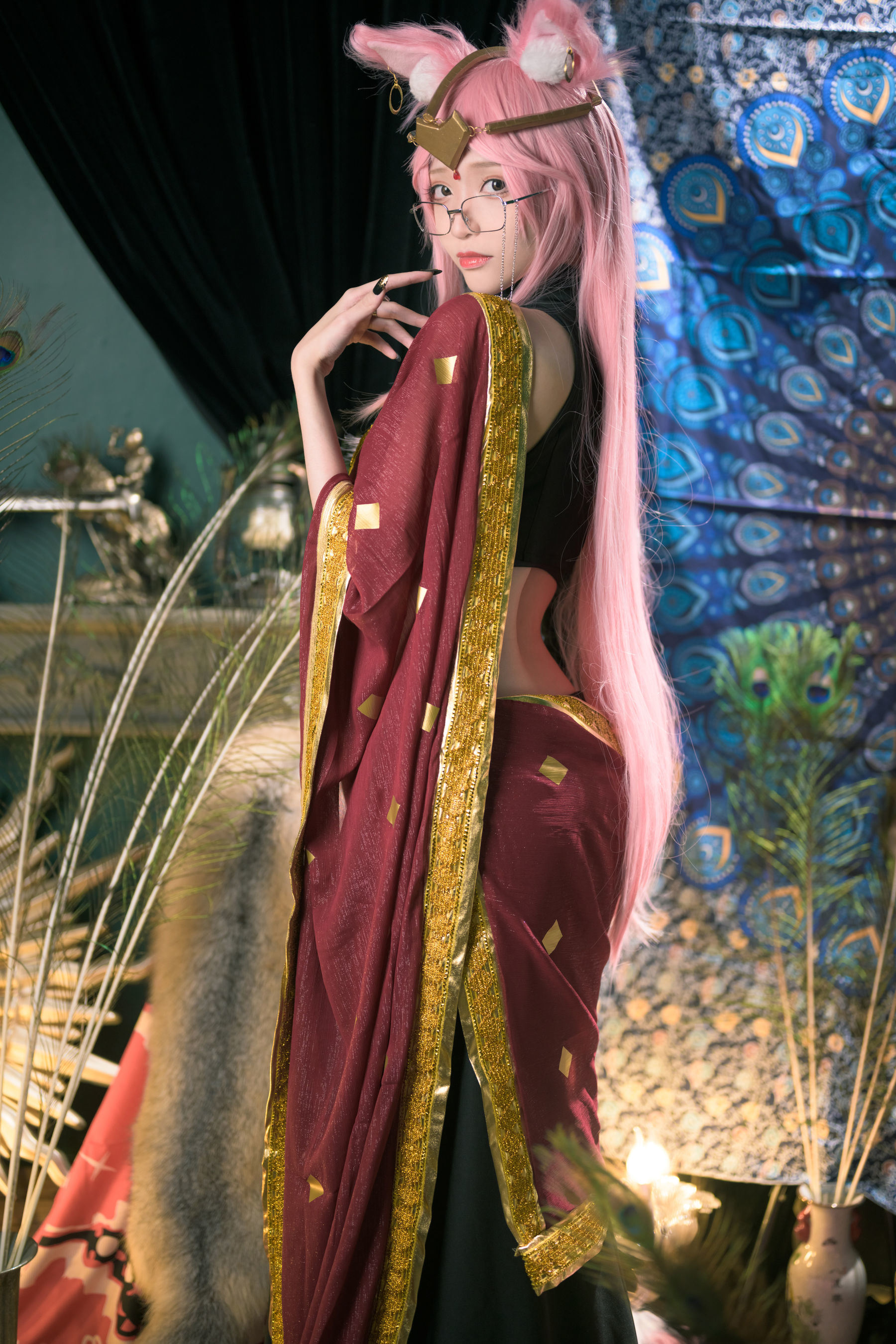 COS Phúc lợi] Chân dài Coser Thanh Thanh Tử Js - Cao Dương 2 Số Bản