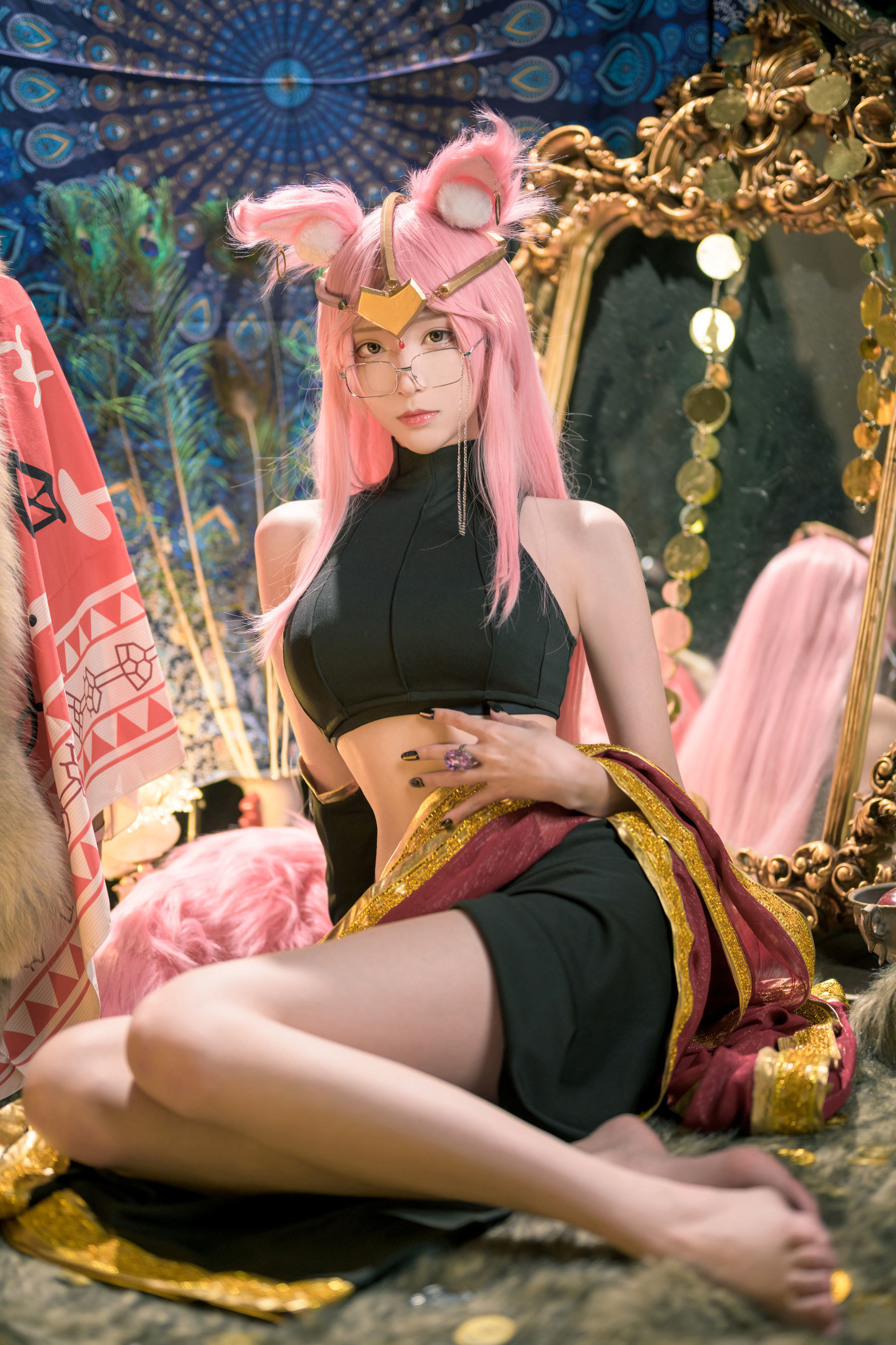 COS Phúc lợi] Chân dài Coser Thanh Thanh Tử Js - Cao Dương 2 Số Bản