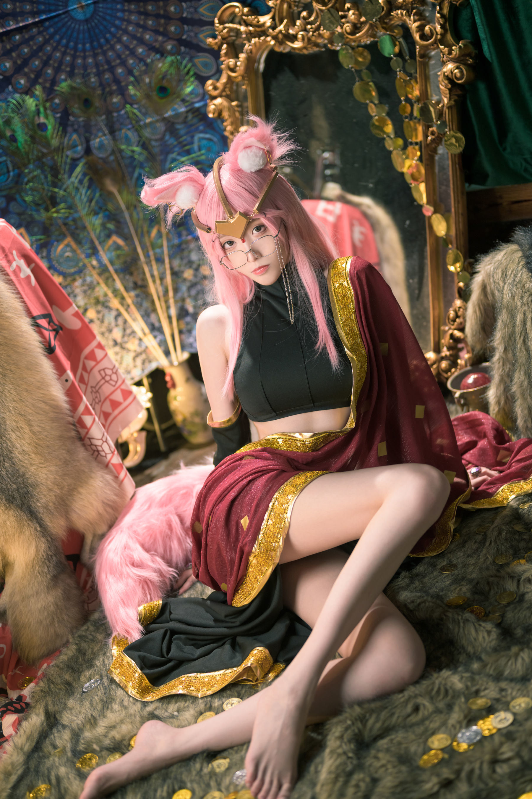 COS Phúc lợi] Chân dài Coser Thanh Thanh Tử Js - Cao Dương 2 Số Bản