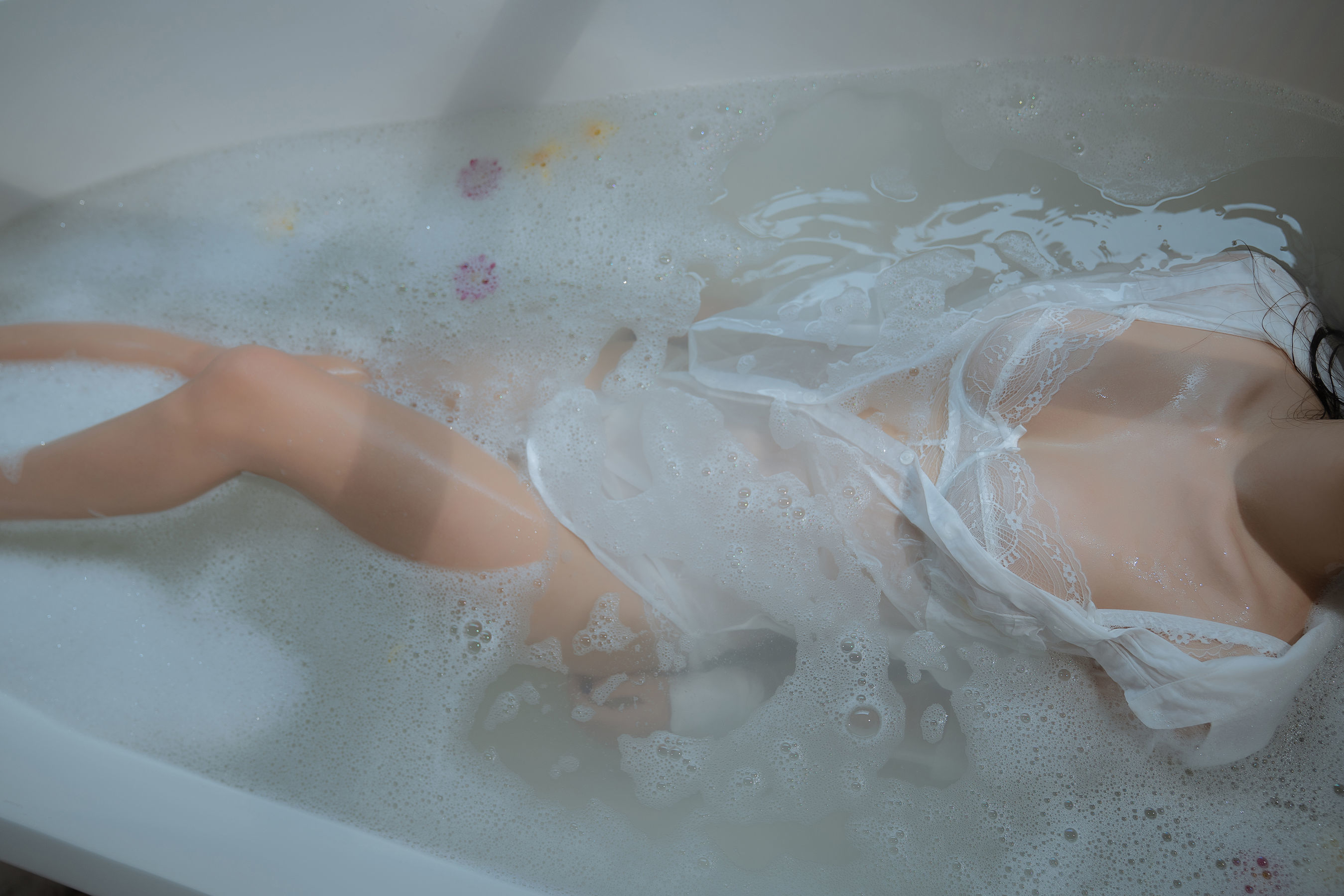 COS Welfare] Sunny Beautiful Girl Mengya o0 - Bathtub