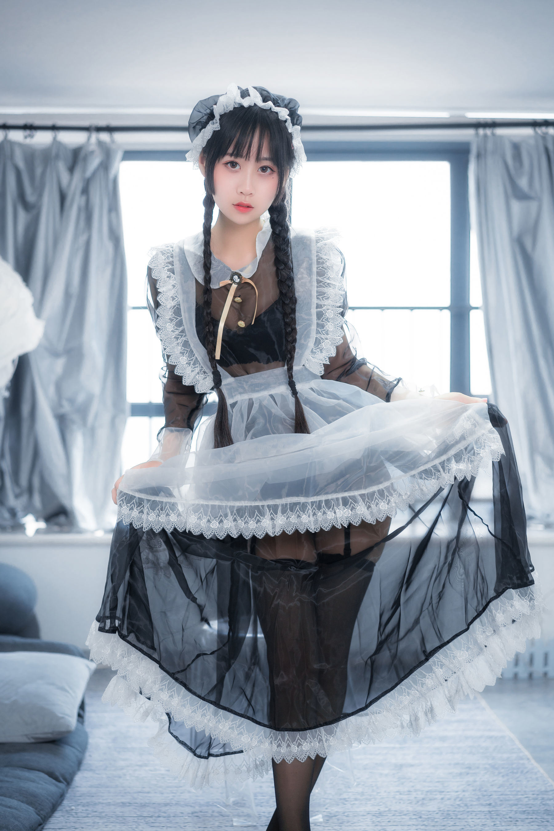 COS福利] 陽光美少女萌芽兒o0 - 透明女僕2