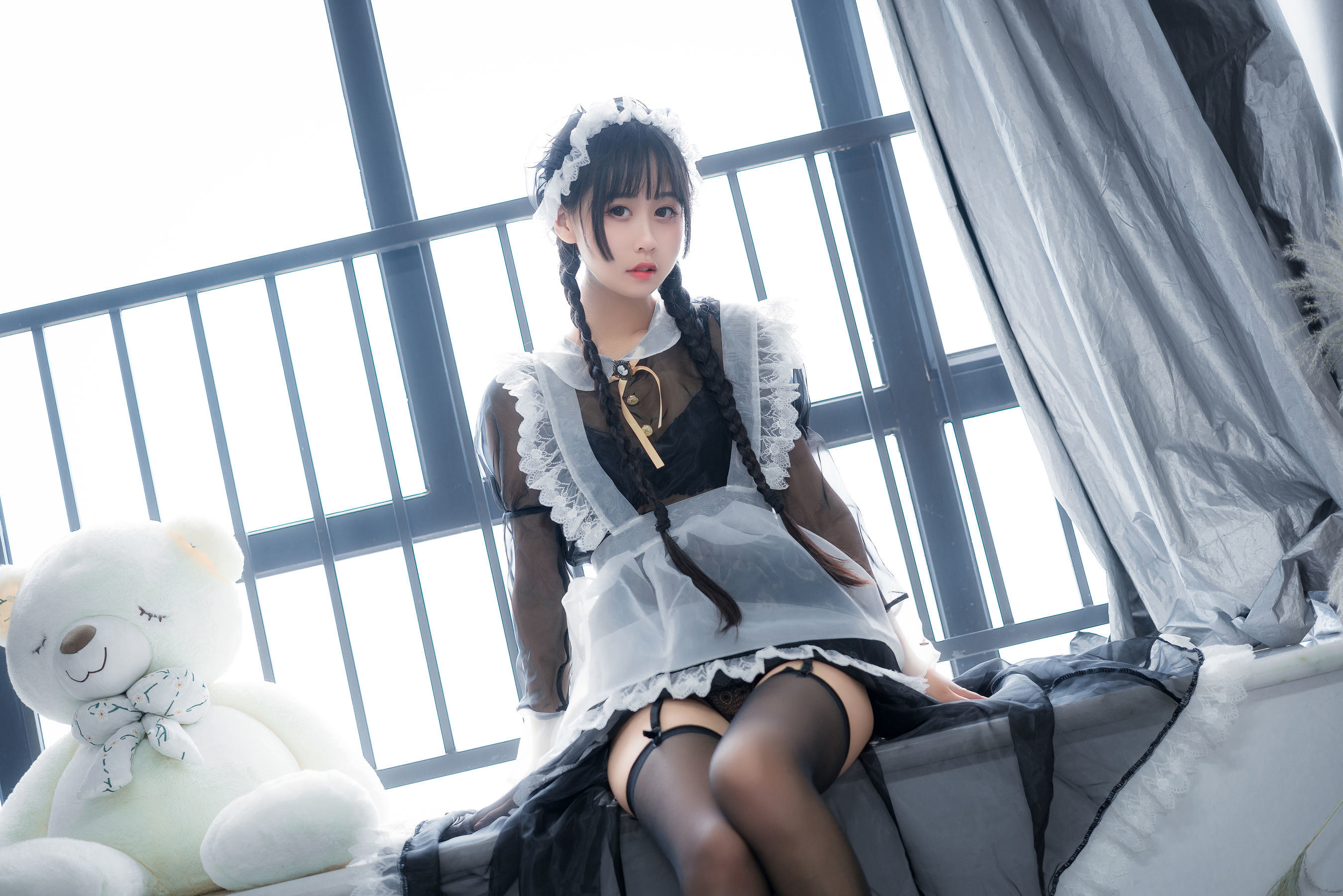 COS福利] 陽光美少女萌芽兒o0 - 透明女僕2