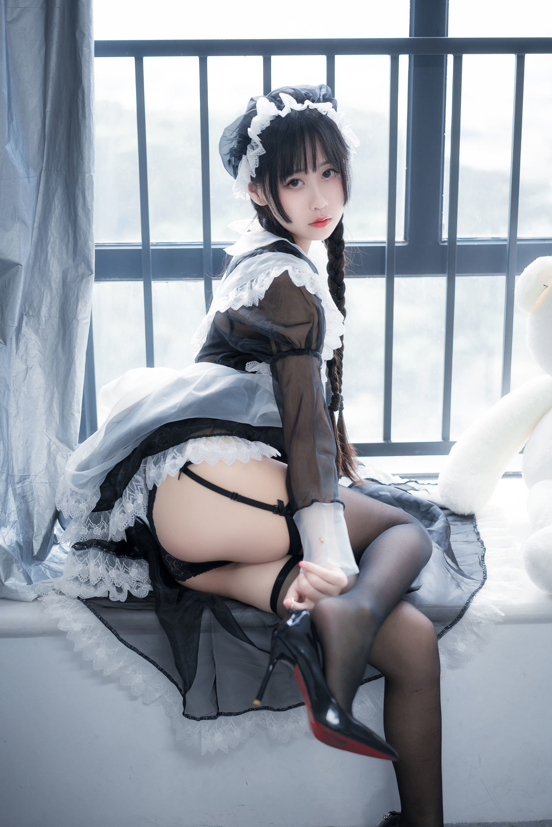 COS福利] 陽光美少女萌芽兒o0 - 透明女僕2