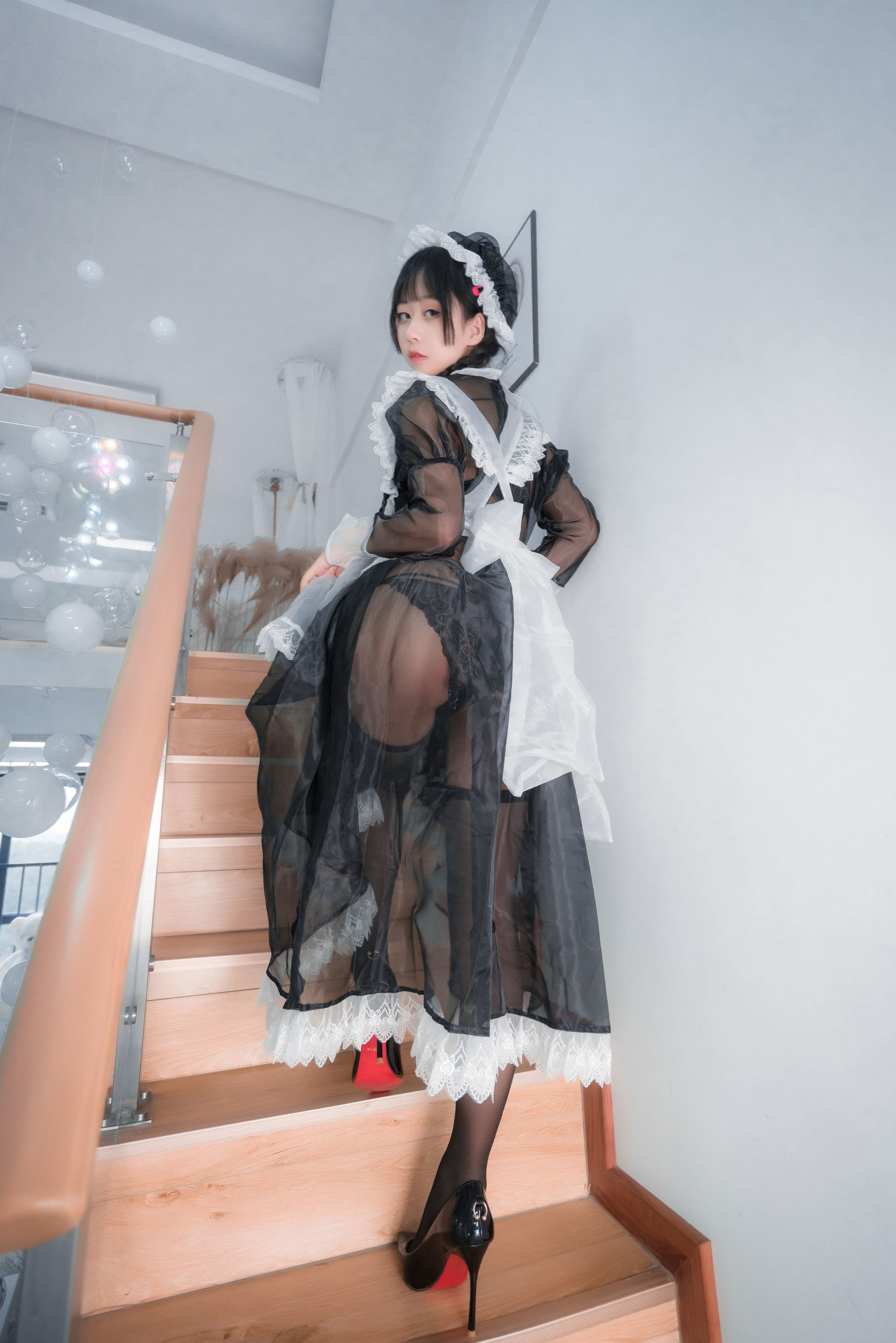 COS福利] 陽光美少女萌芽兒o0 - 透明女僕2