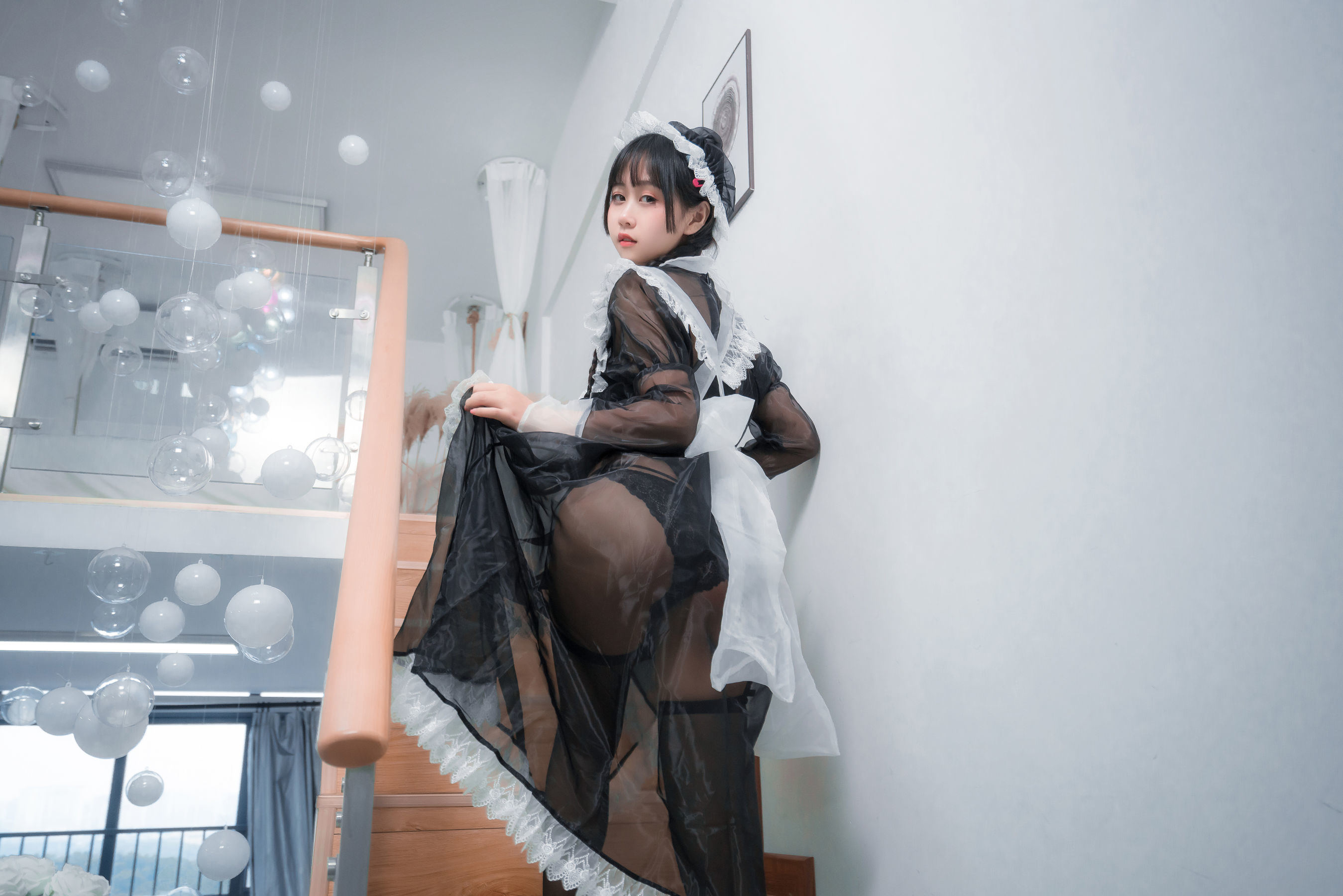 COS福利] 陽光美少女萌芽兒o0 - 透明女僕2