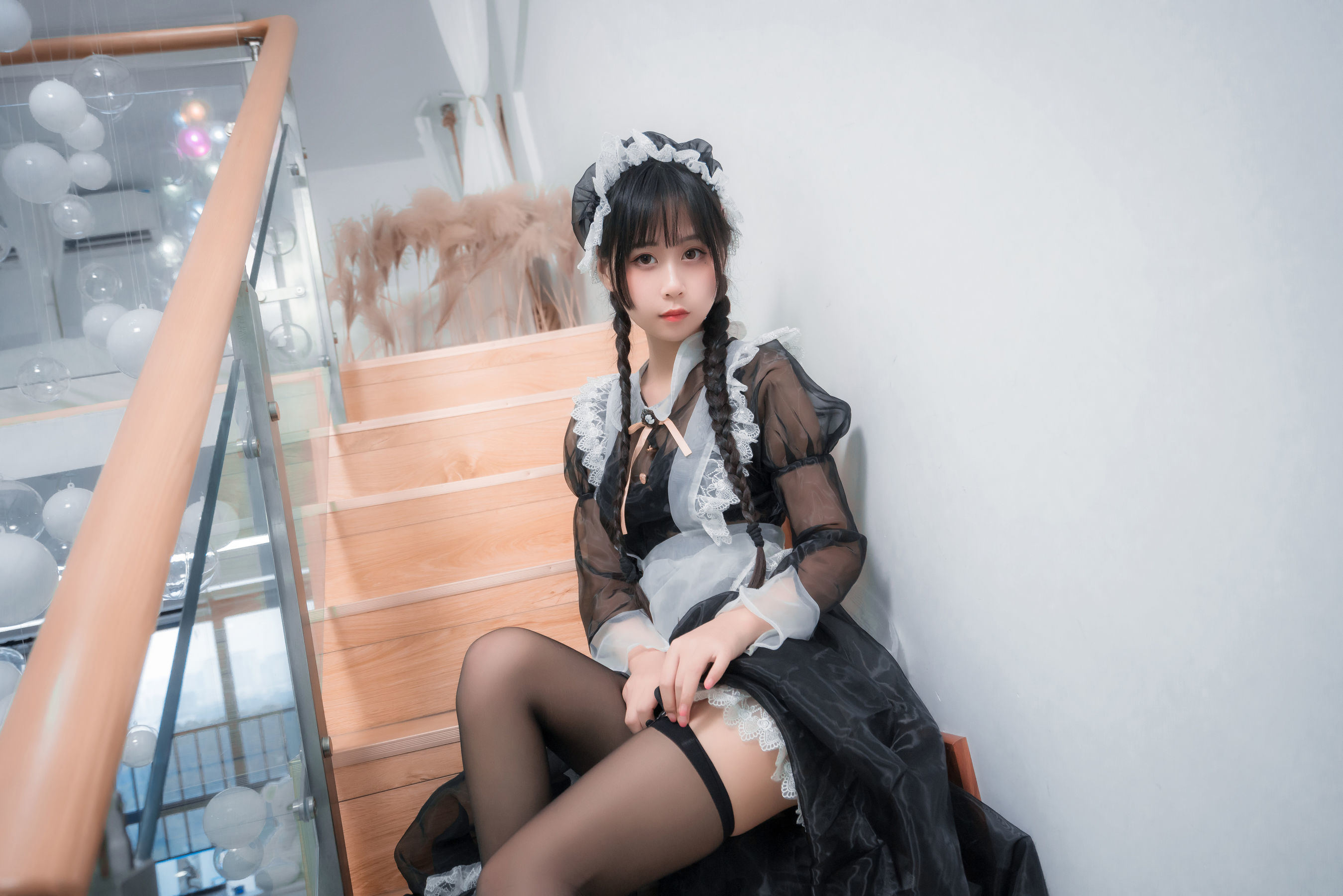 COS福利] 陽光美少女萌芽兒o0 - 透明女僕2