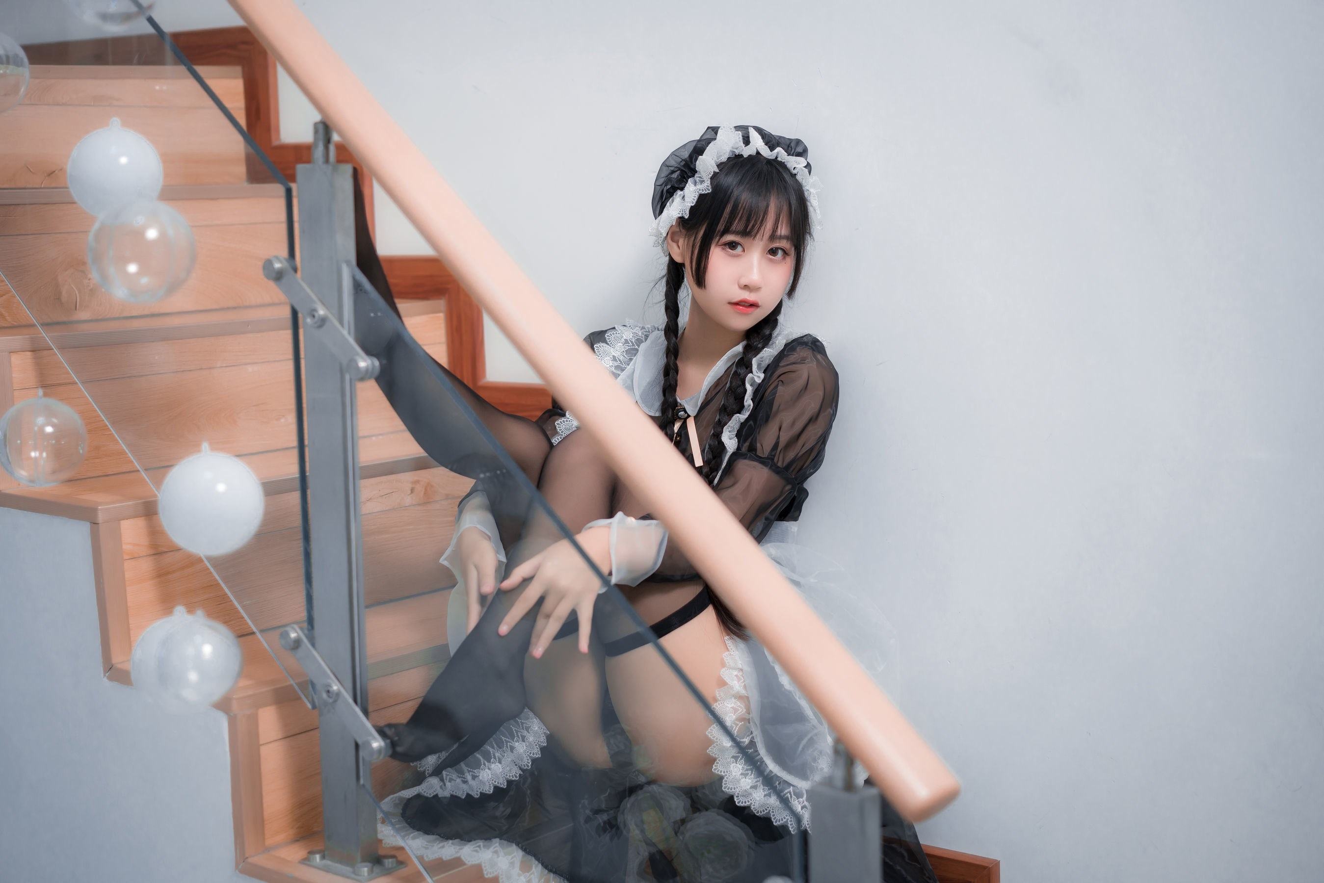 COS Welfare] Sunny Beautiful Girl Meng Ya Er o0 - Transparent Maid 2