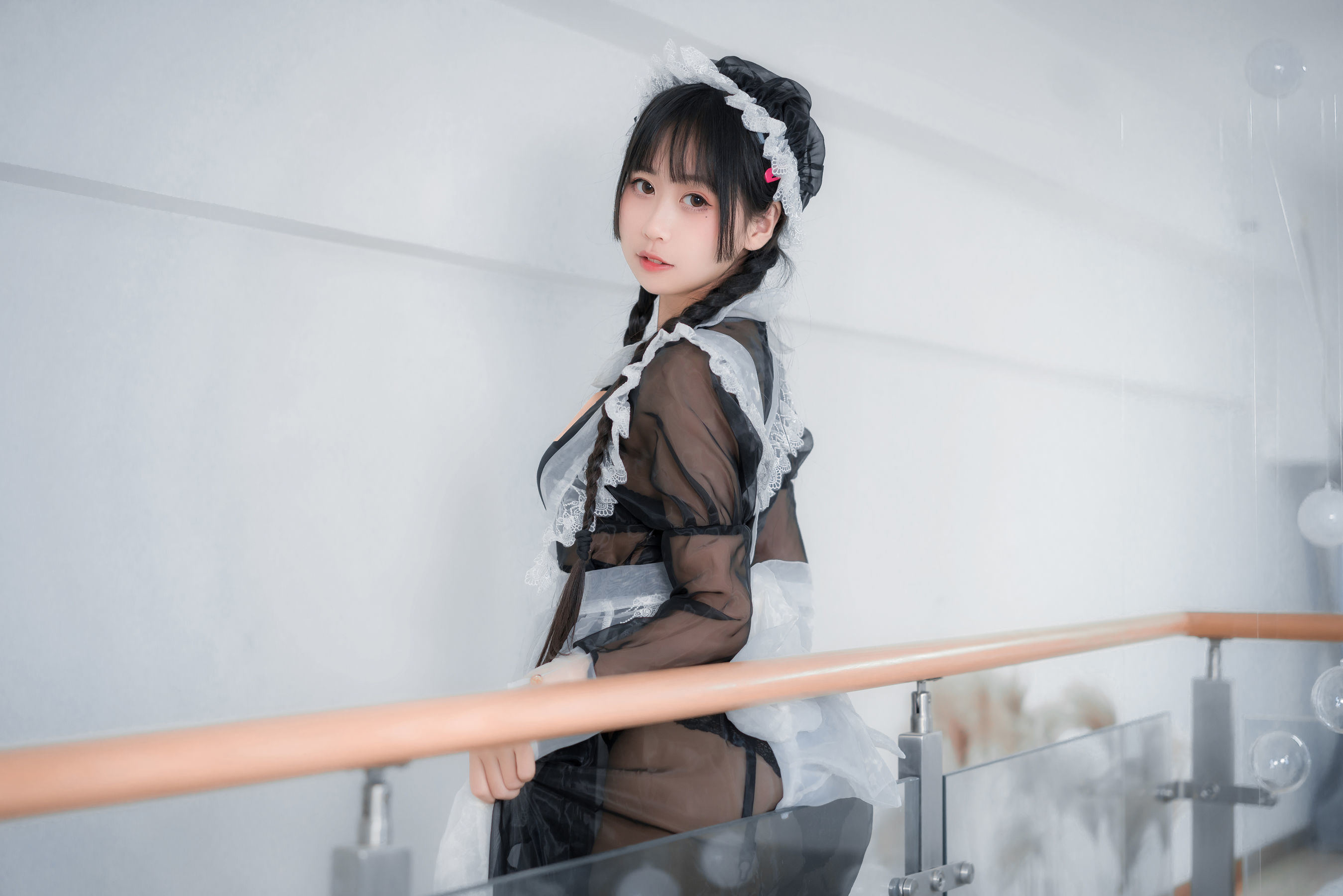 COS Welfare] Sunny Beautiful Girl Meng Ya Er o0 - Transparent Maid 2
