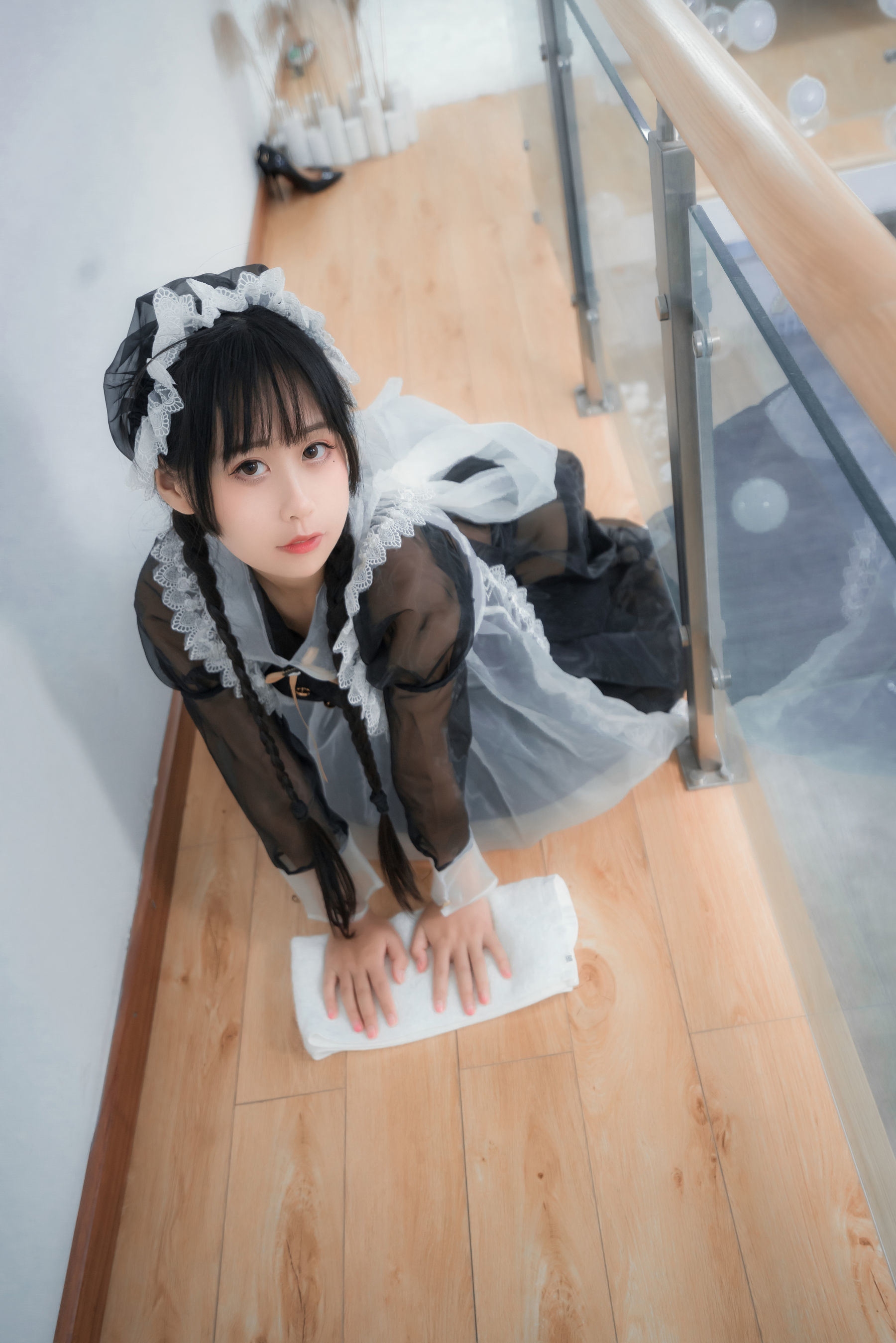 COS Welfare] Sunny Beautiful Girl Meng Ya Er o0 - Transparent Maid 2