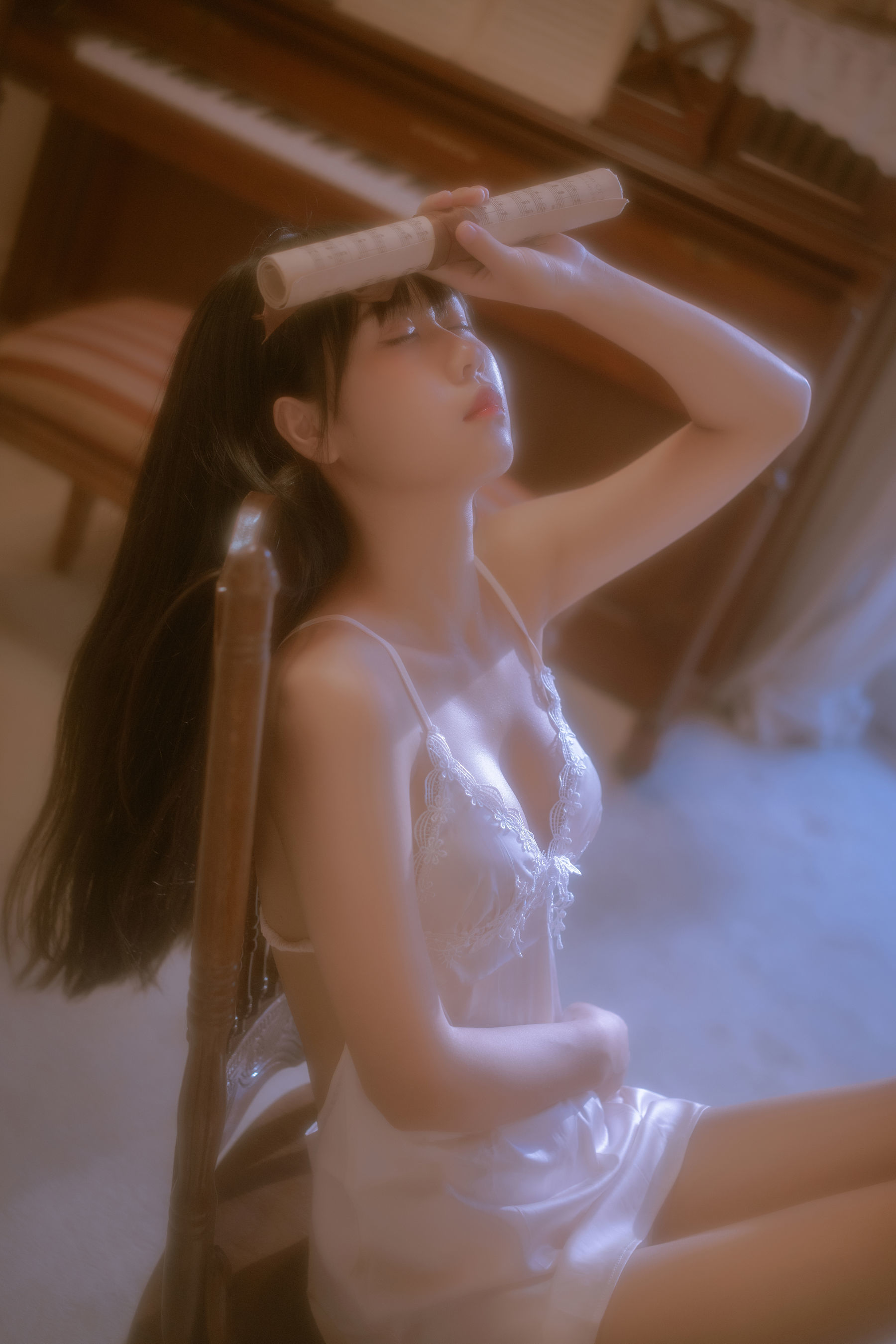 COS Welfare] Sunny Beautiful Young Girl Mengyaer o0 - Xia Private Room