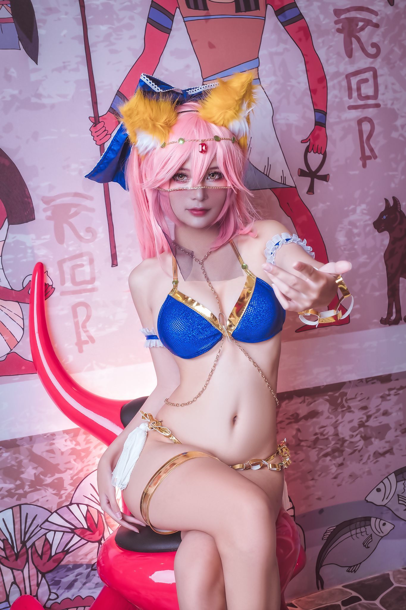 Cosplay Phúc Lợi] Azami Phúc Lợi - Nàng Múa Tamamo-no-Mae