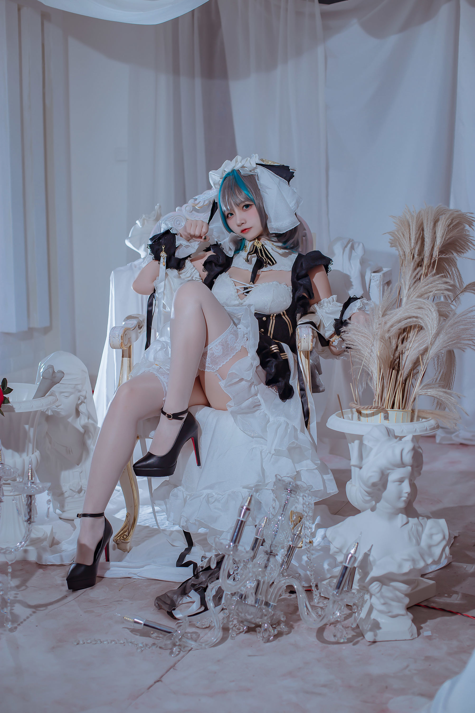 COS Welfare] Popular Coser Erza Nisa - Azur Lane Cheshire