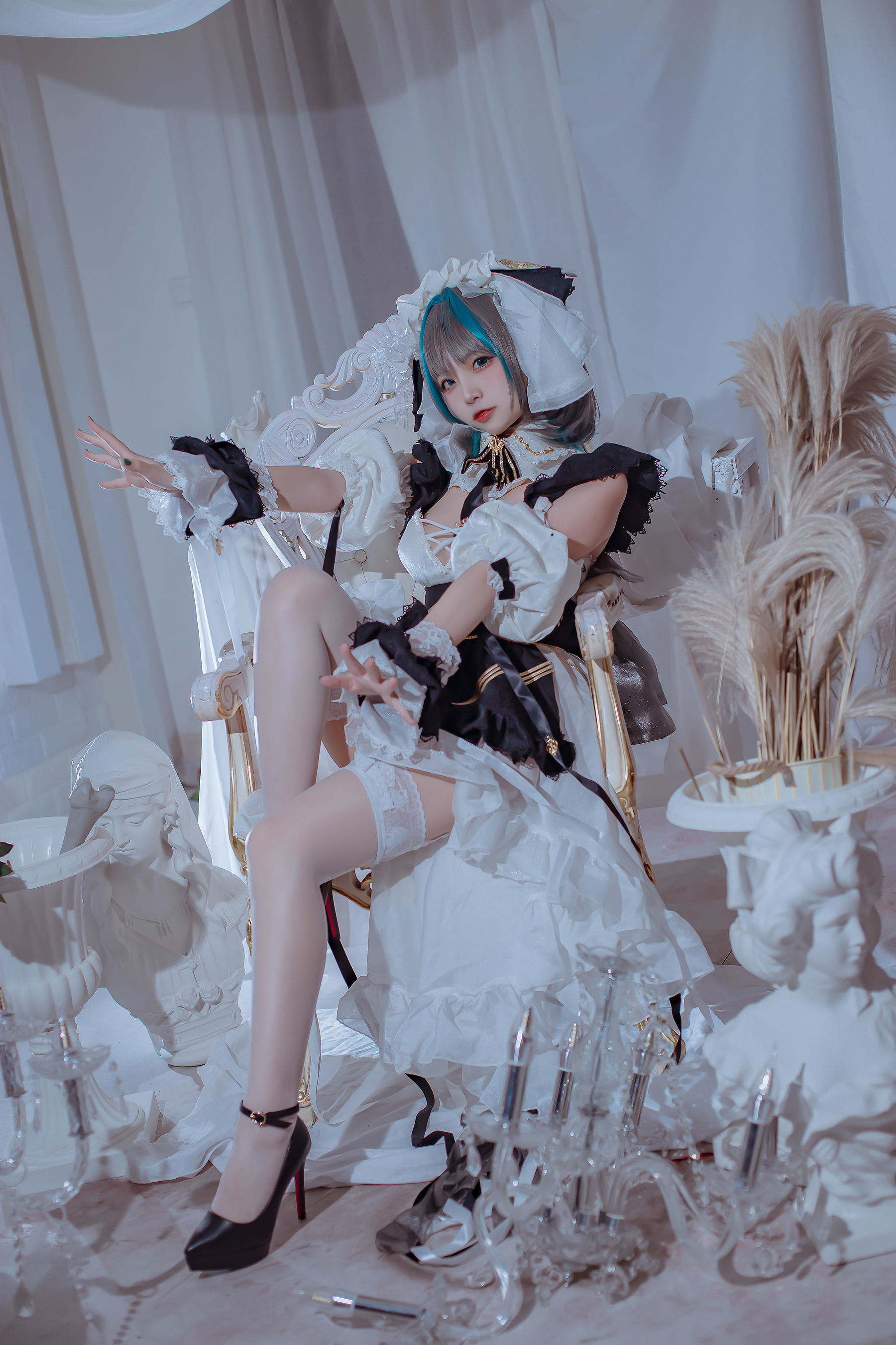COS Welfare] Popular Coser Erza Nisa - Azur Lane Cheshire