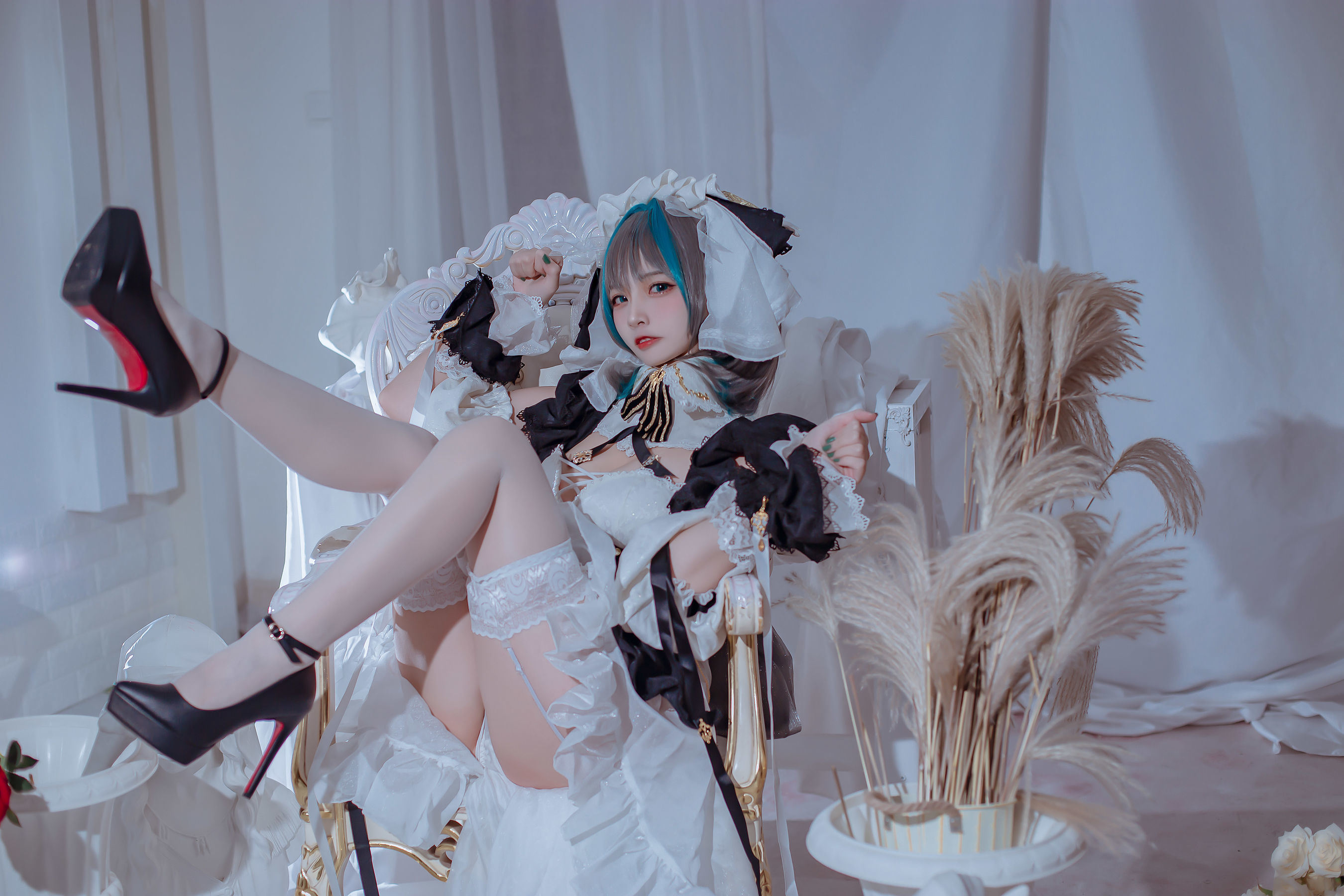 COS Welfare] Popular Coser Erza Nisa - Azur Lane Cheshire