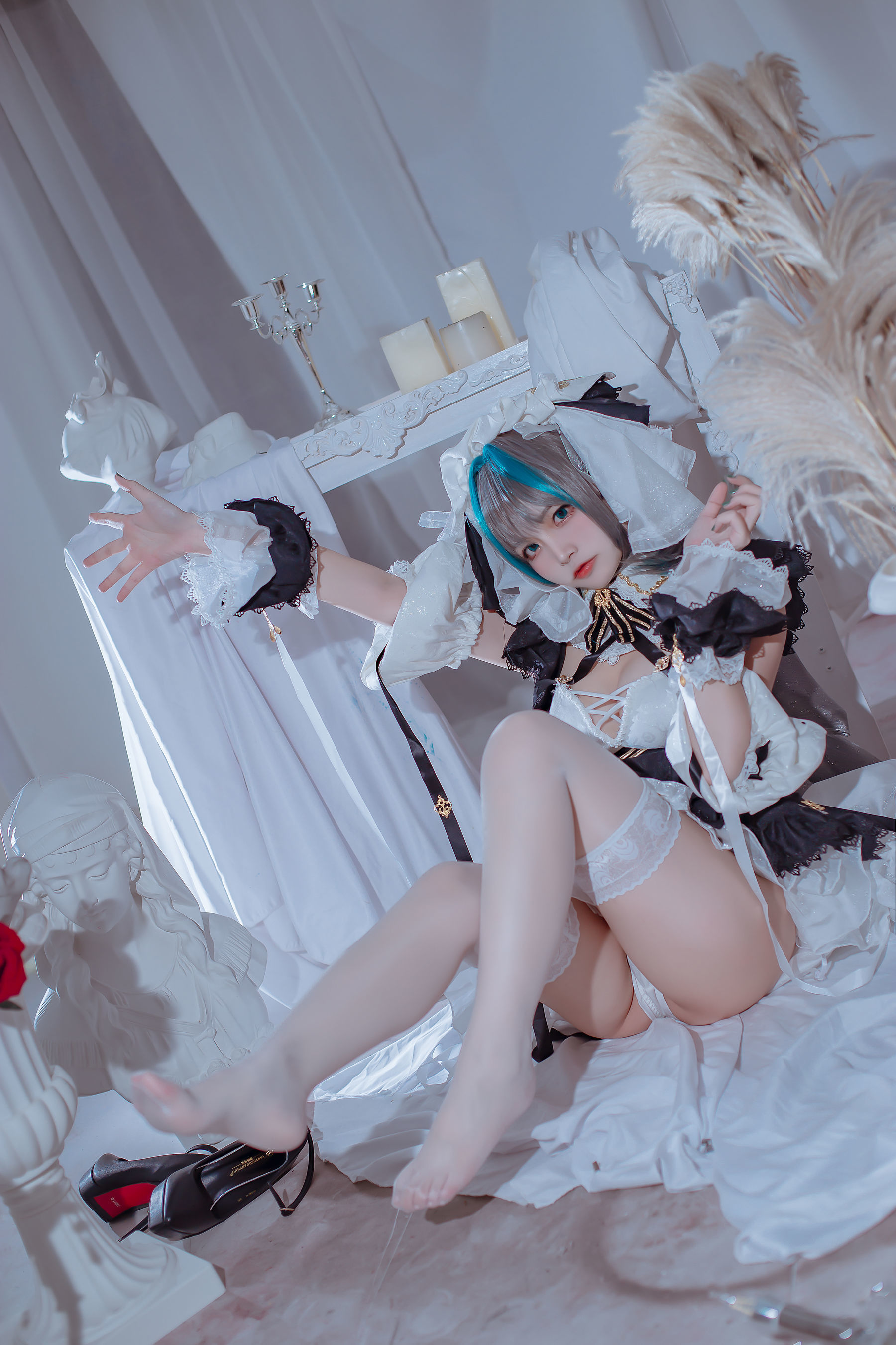 COS Welfare] Popular Coser Erza Nisa - Azur Lane Cheshire
