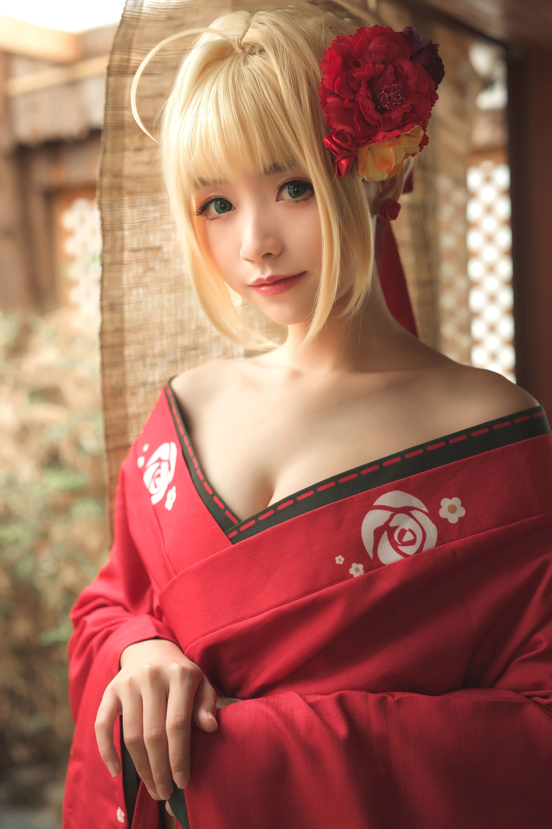 COS Phúc lợi] Blogger Anime Đại Đại Cuộn Cuộn Nhỏ Cuộn - Bái kiến Nữ hoàng Bệ hạ