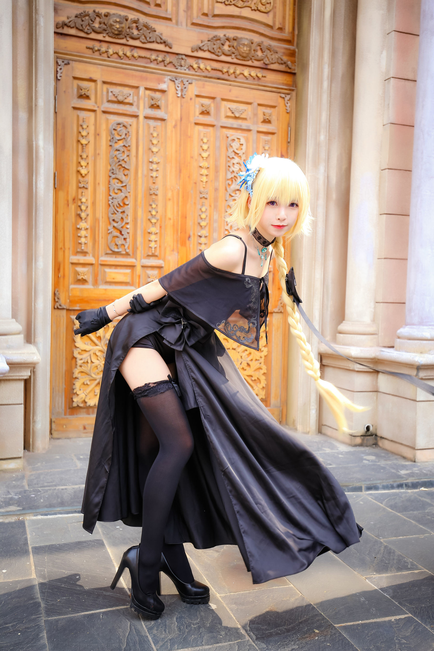 COS Phúc lợi] Blogger Anime Đại Đại Cuộn Cuộn Nhỏ Cuộn - Bái kiến Nữ hoàng Bệ hạ