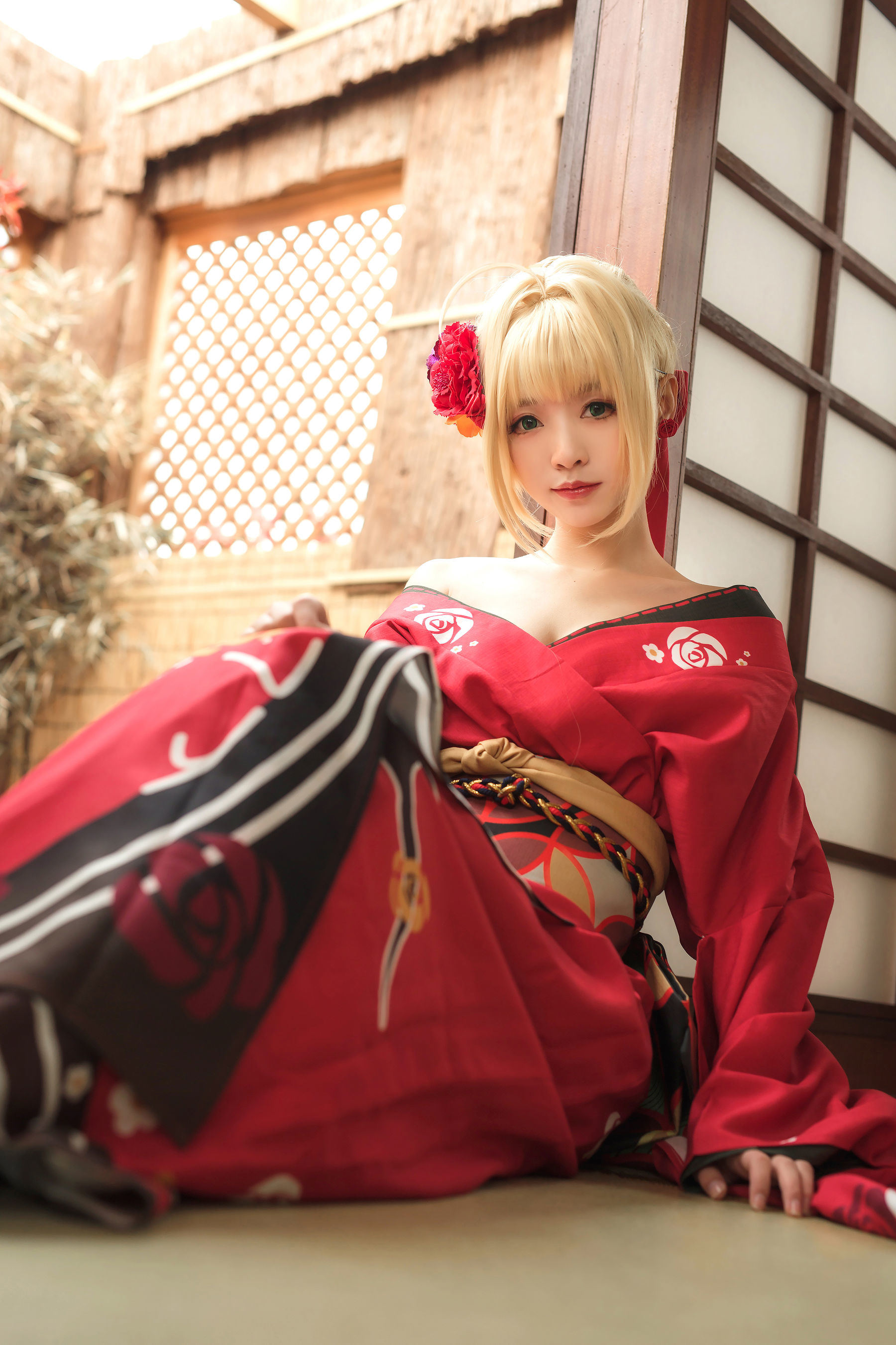 COS Phúc lợi] Blogger Anime Đại Đại Cuộn Cuộn Nhỏ Cuộn - Bái kiến Nữ hoàng Bệ hạ