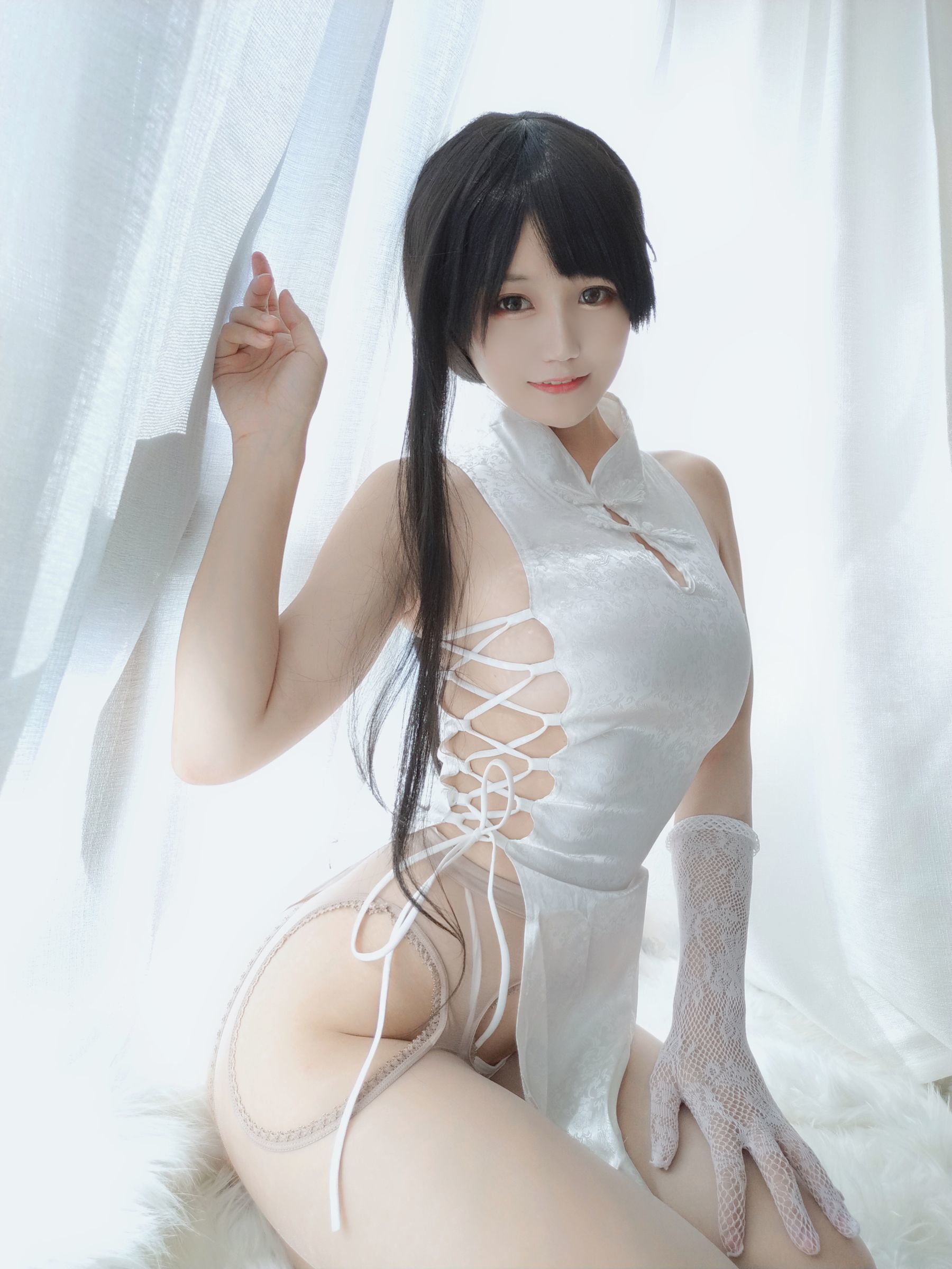Cosplay Welfare] Anime Blogger Ogura Chiyo w - Qipao