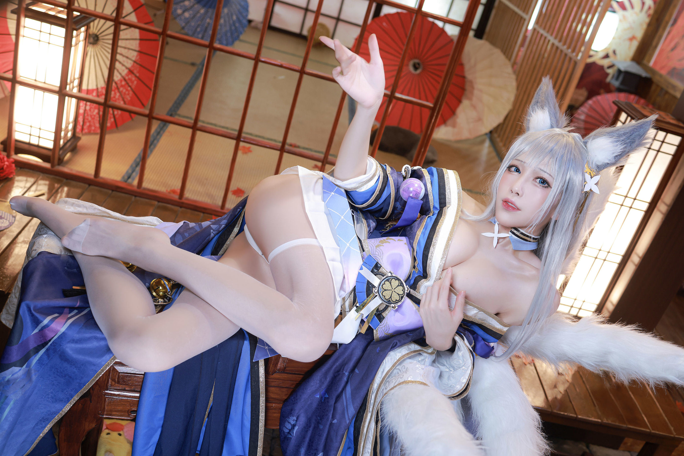 Cosplay Welfare] Anime Blogger Shui Miao aqua - Shinano