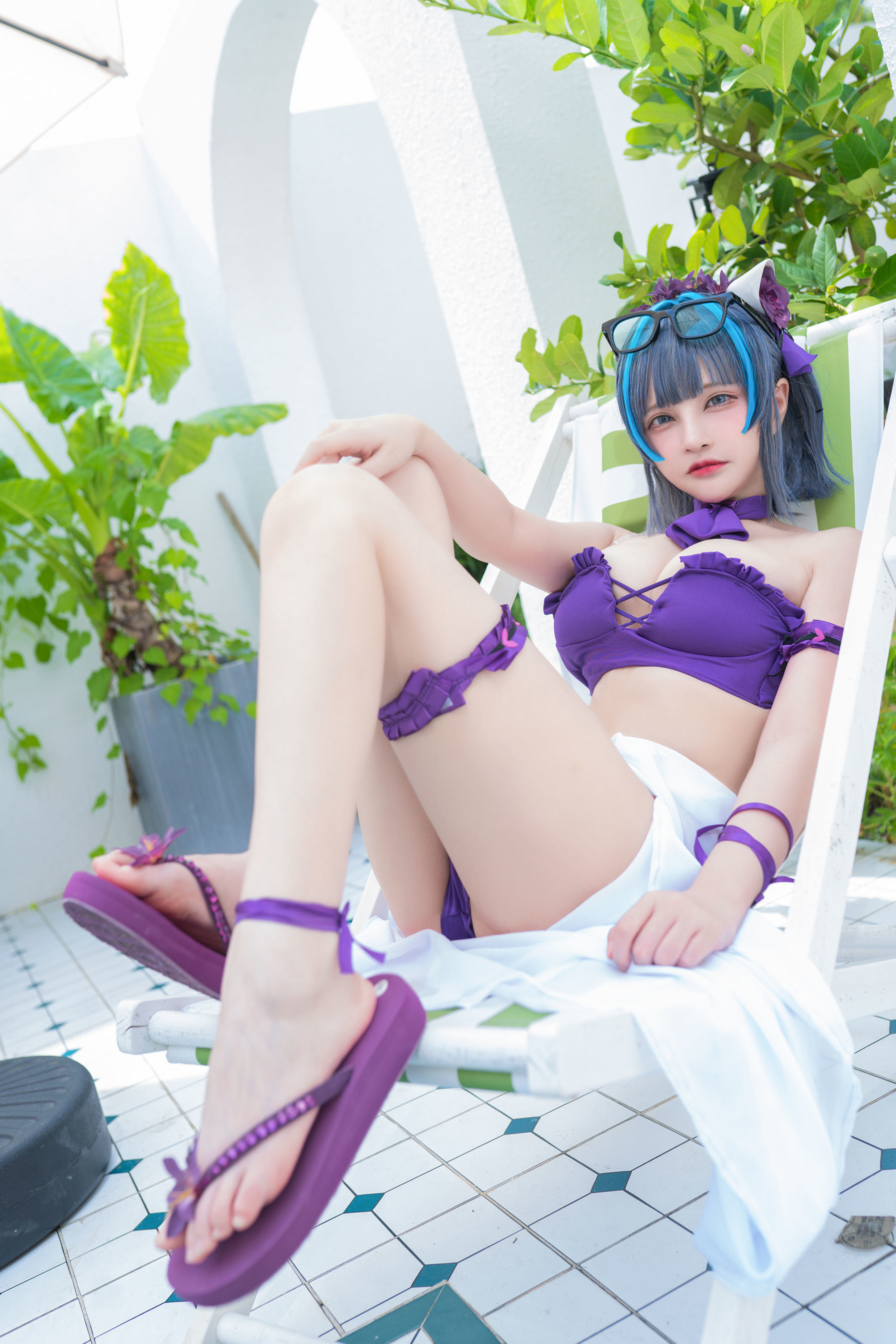 COS福利] 千夜未來（Senya Miku）- 柴郡電子