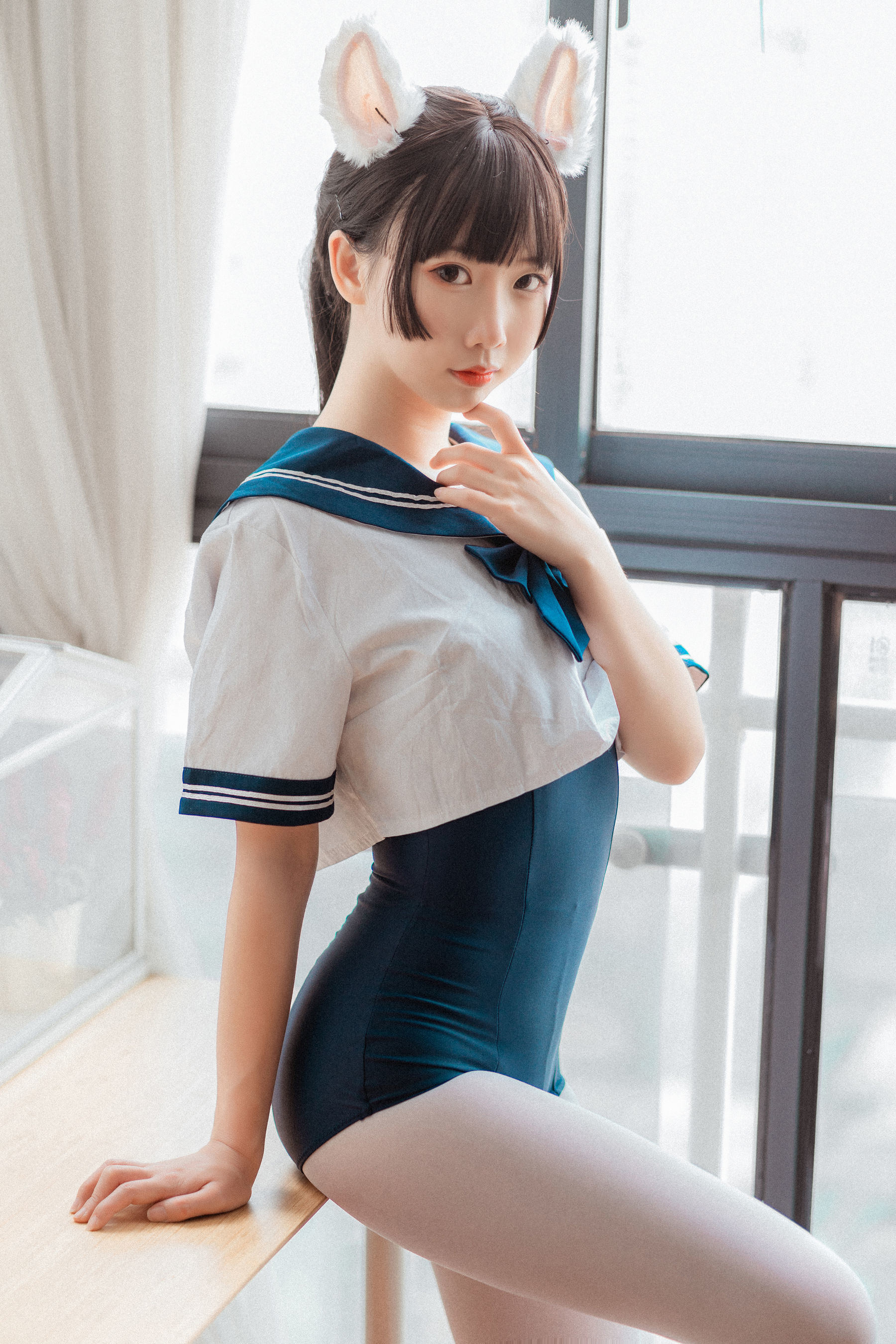 COS Phúc lợi] Coser dễ thương phổ biến Mianbing Xianer - Trang phục thủy thủ Sikushui
