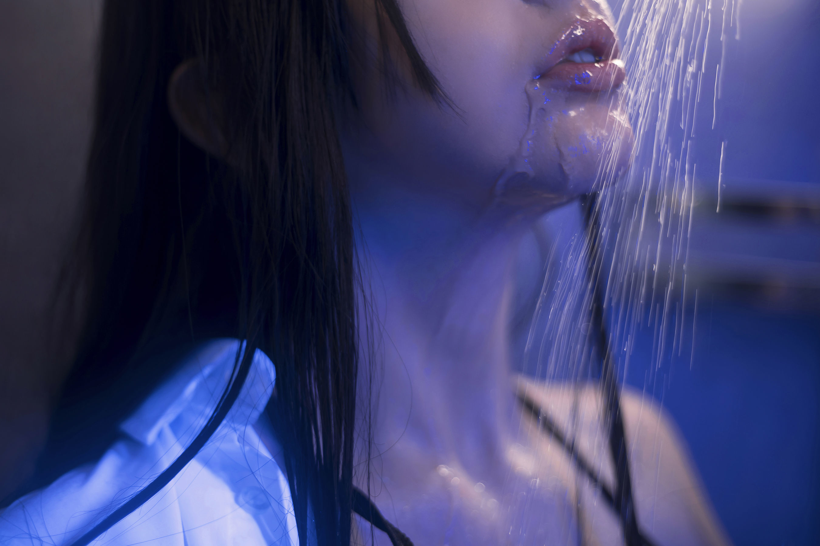 COS ผลประโยชน์] สาวสวยจากต่างประเทศ SayaTheFox - การยั่วเย้าในห้องน้ำ
