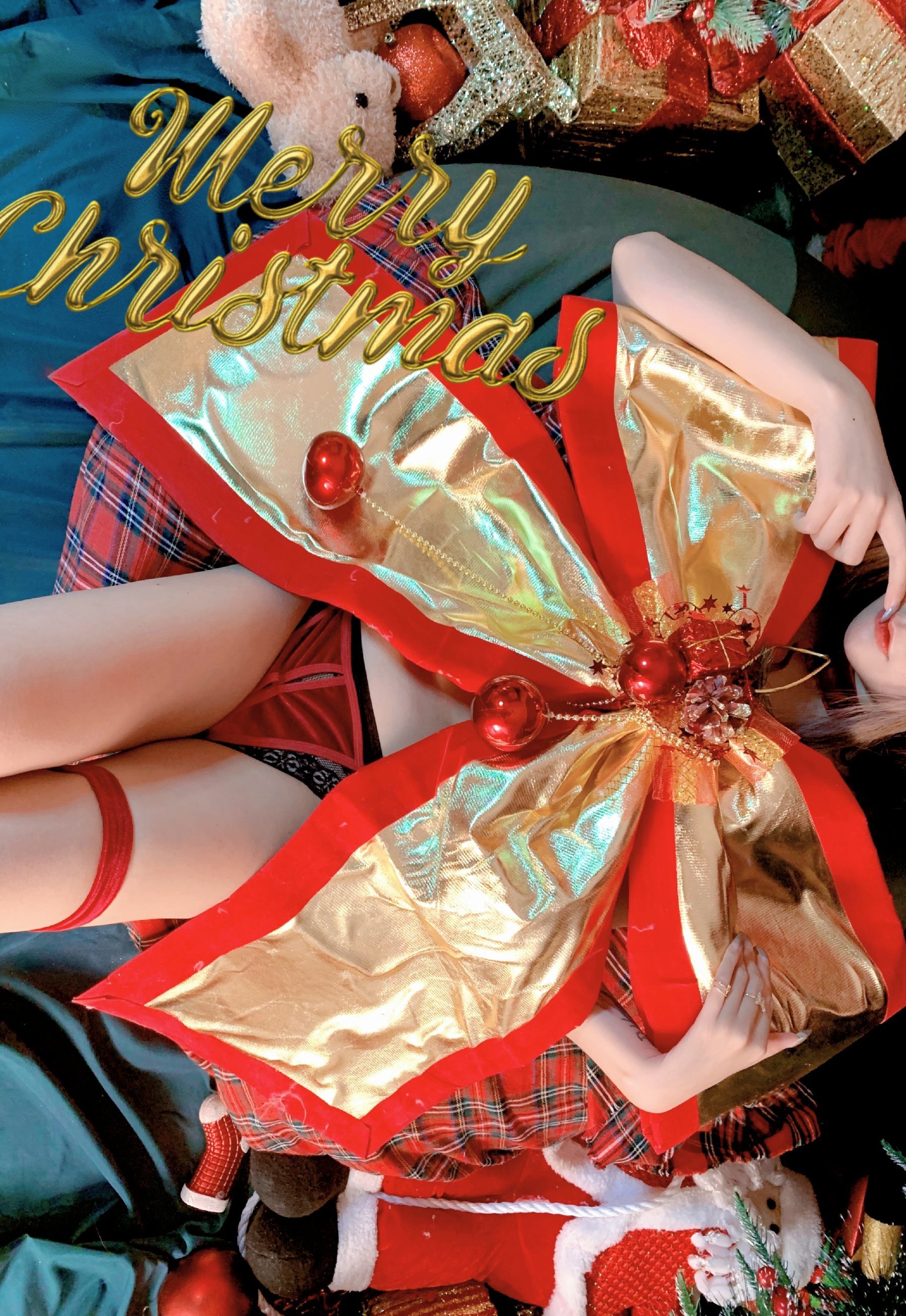 COS Welfare] Busty Cat Nine-chan Sakura - Christmas Special