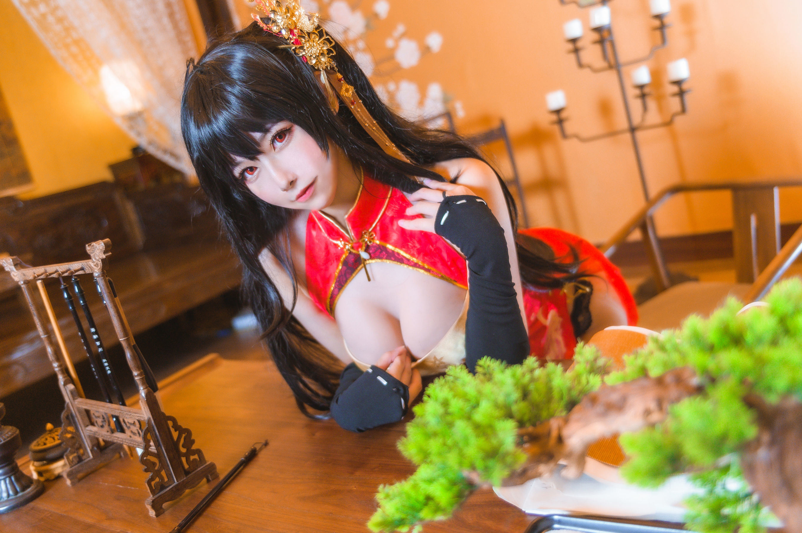 Cosplay Welfare] Weibo Girl Momoko Aoi - Taihou's Qipao