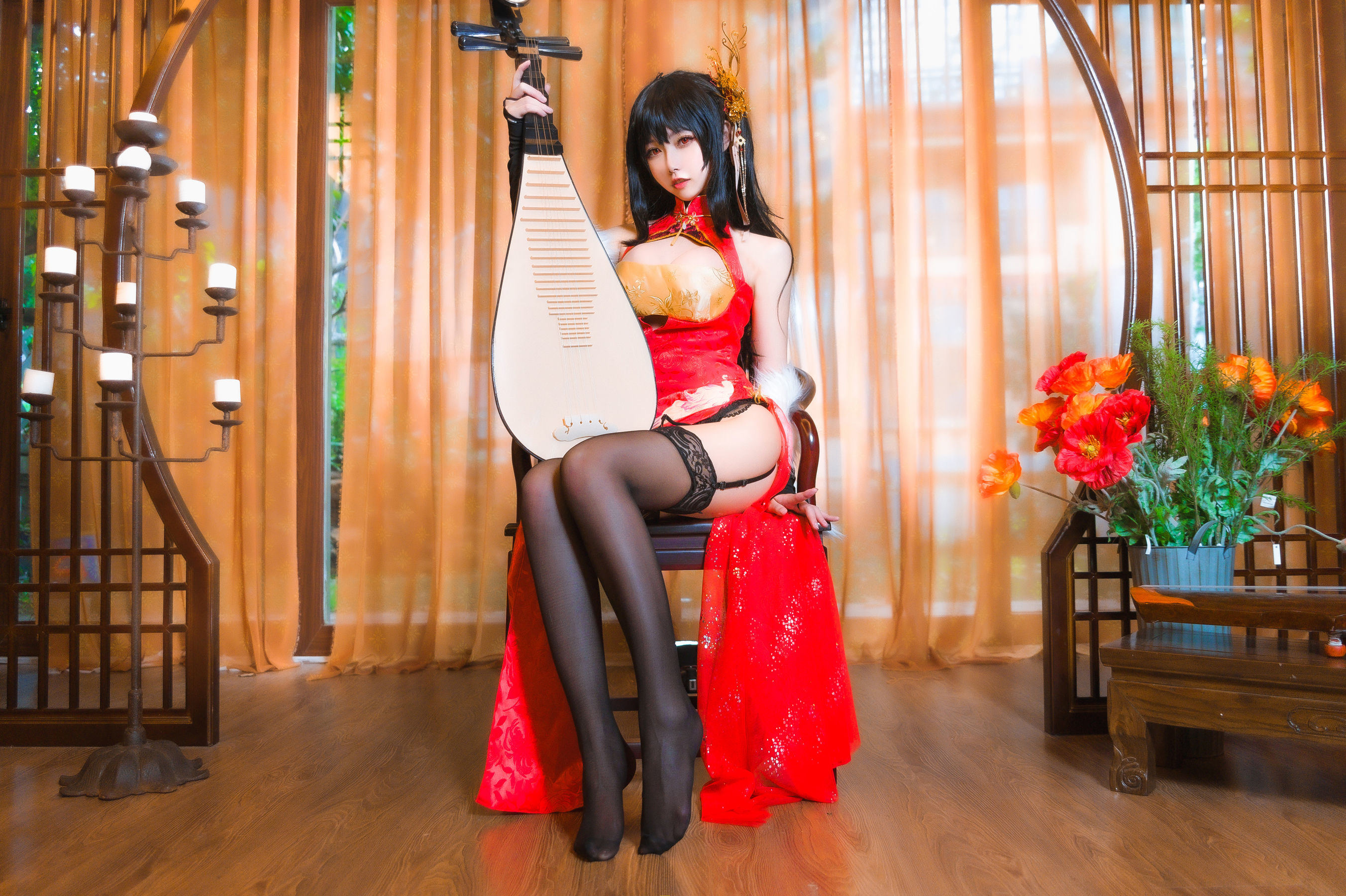 Cosplay Welfare] Weibo Girl Momoko Aoi - Taihou's Qipao