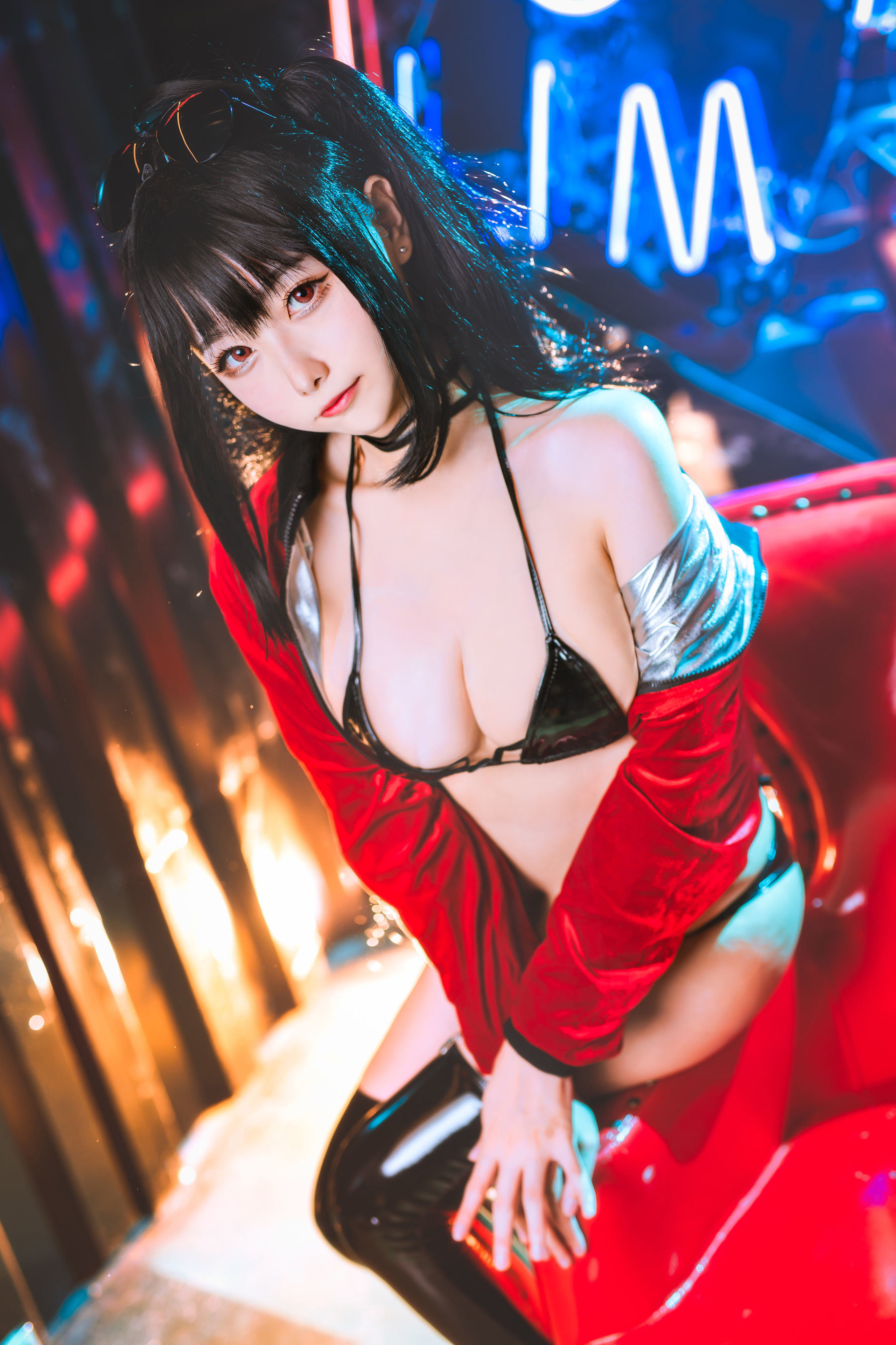 COS福利] 微博妹子Momoko葵葵 - 大鳳之賽車