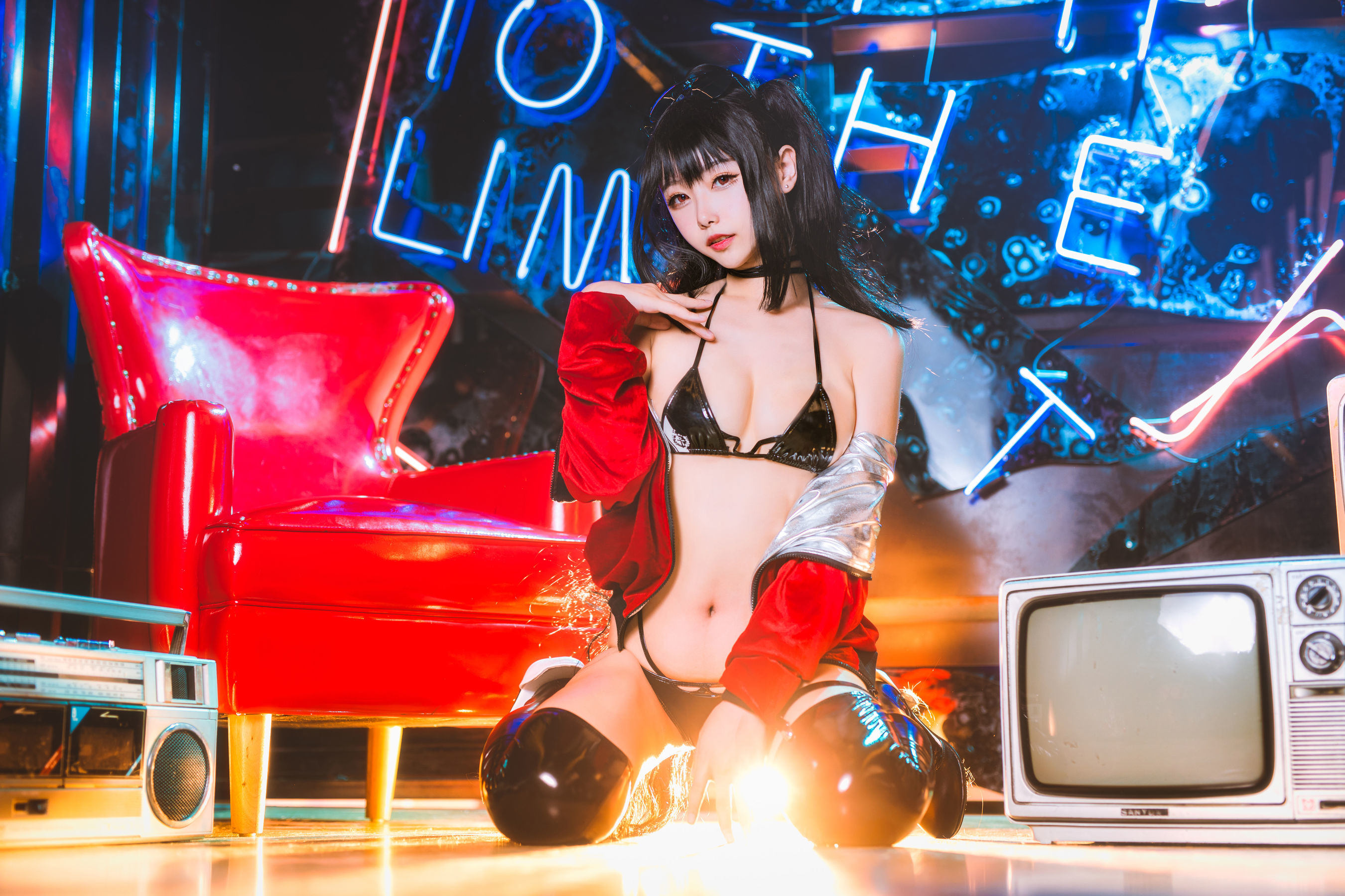 Cosplay Welfare] Weibo Girl Momoko Aoi Aoi - Dafeng's Racing