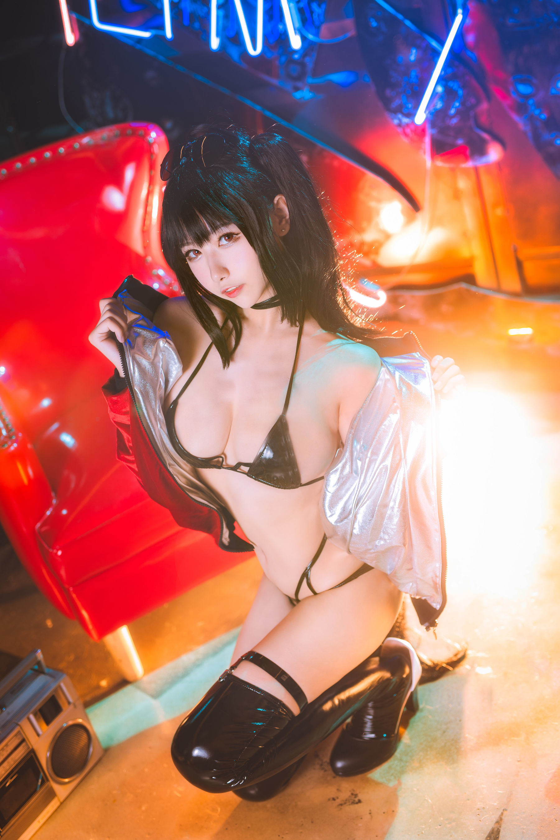 Cosplay Welfare] Weibo Girl Momoko Aoi Aoi - Dafeng's Racing