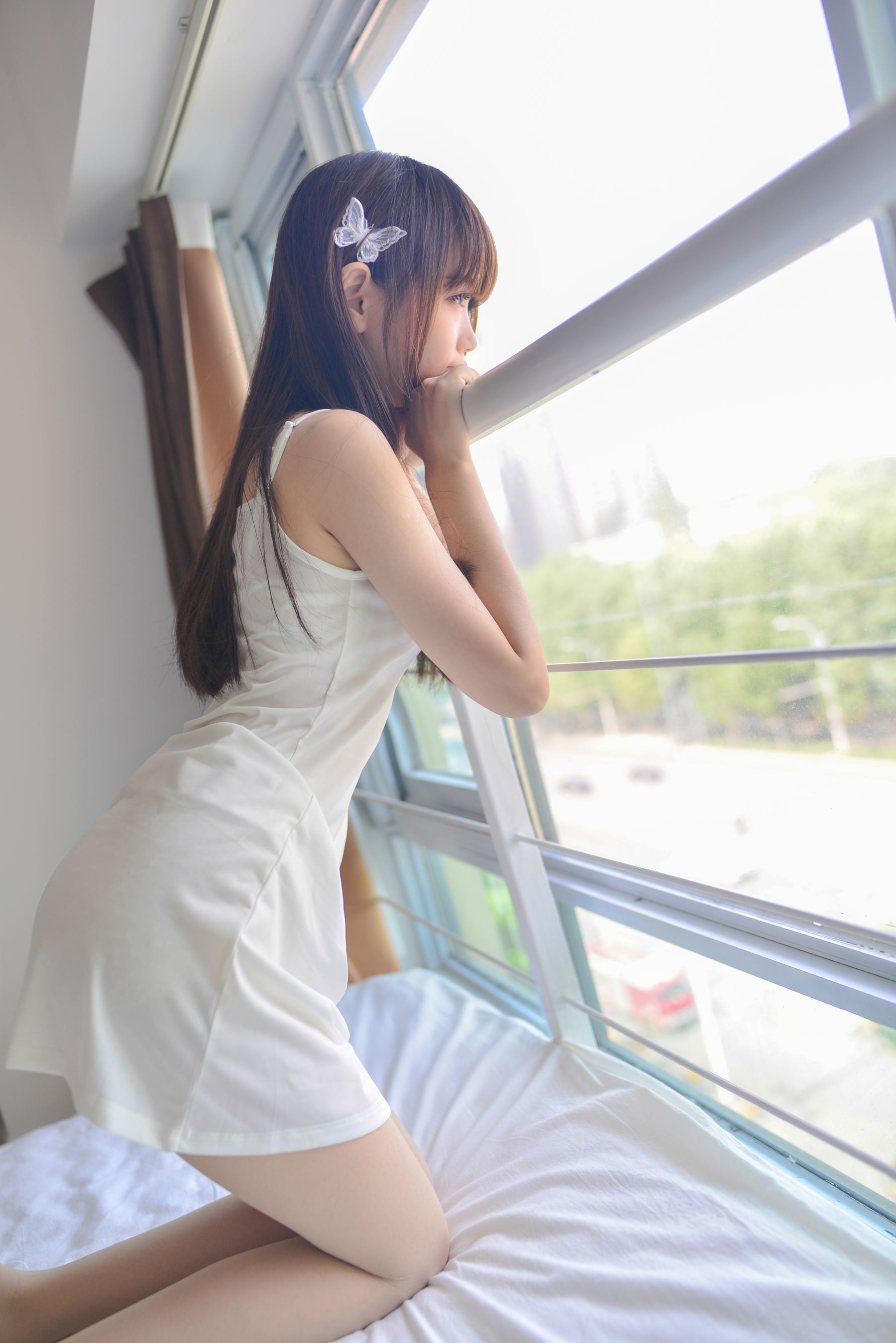 COS Welfare] Cosplay Miss Xue Qi - Nylon Halter Skirt