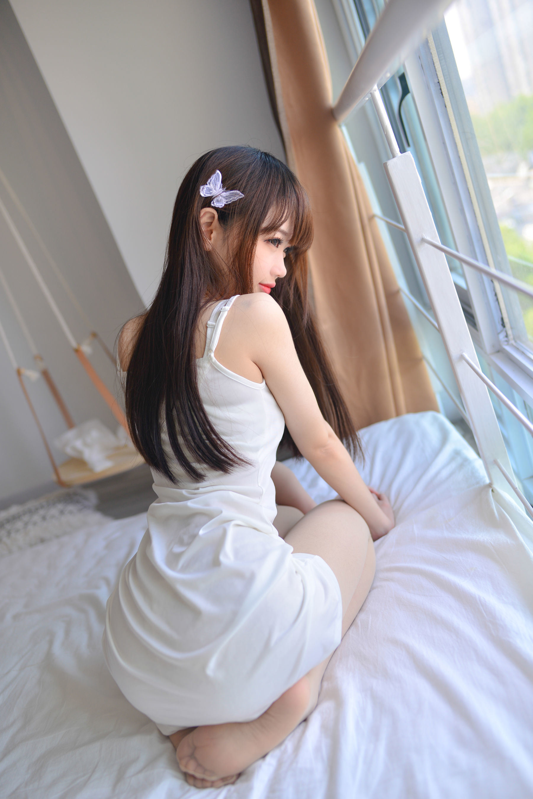 COS Welfare] Cosplay Miss Xue Qi - Nylon Halter Skirt