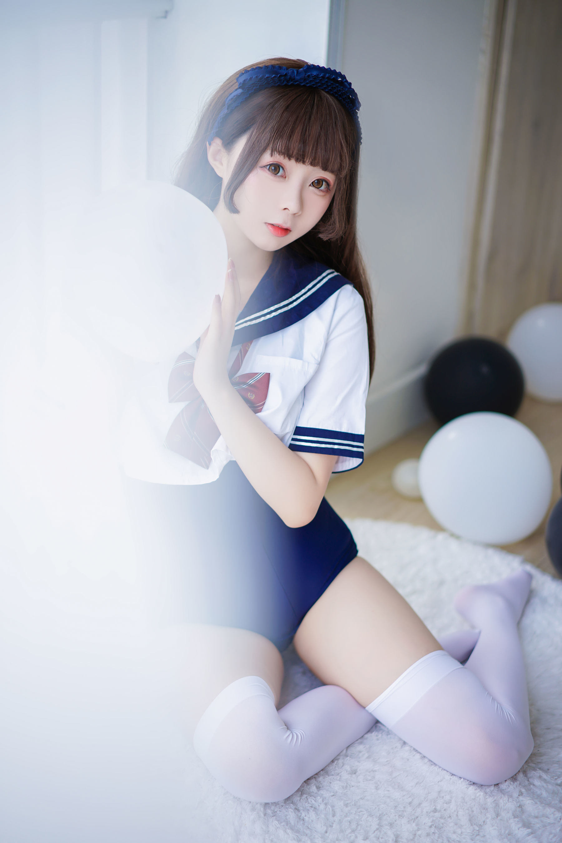 COS Welfare] Cosplay Ri Nai Jiao - Uniform School Swimsuit