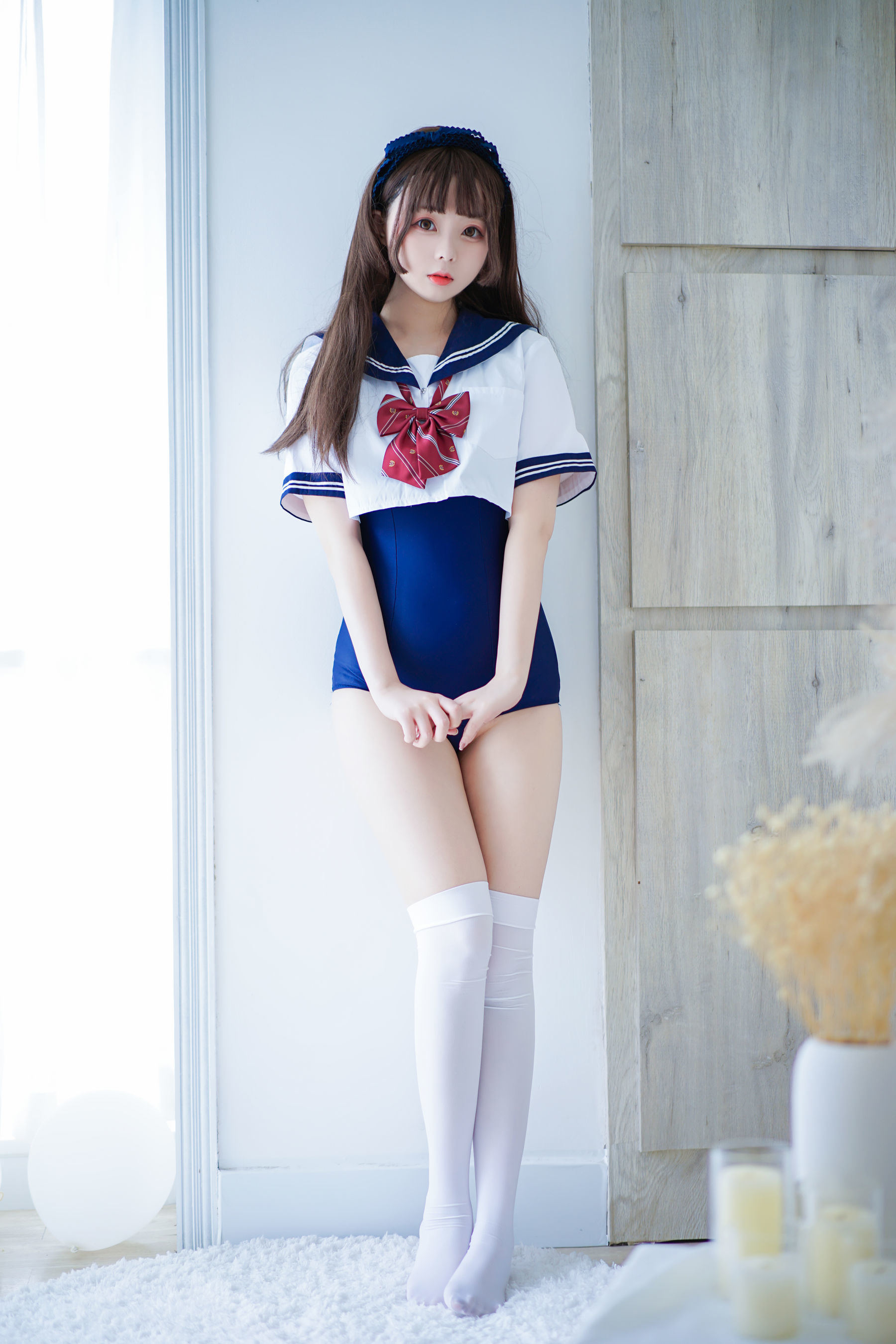COS Phúc lợi] Cosplay Nhật Nãi Giao - Đồng phục học sinh
