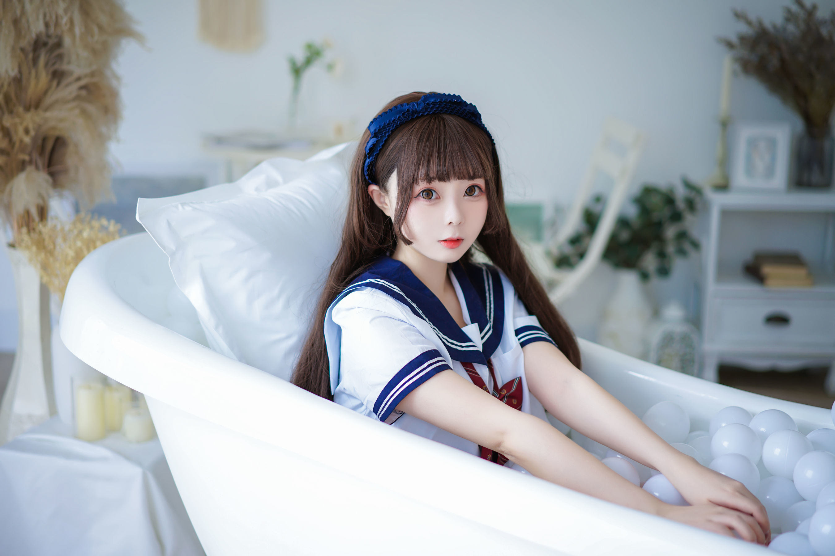 COS Phúc lợi] Cosplay Nhật Nãi Giao - Đồng phục học sinh