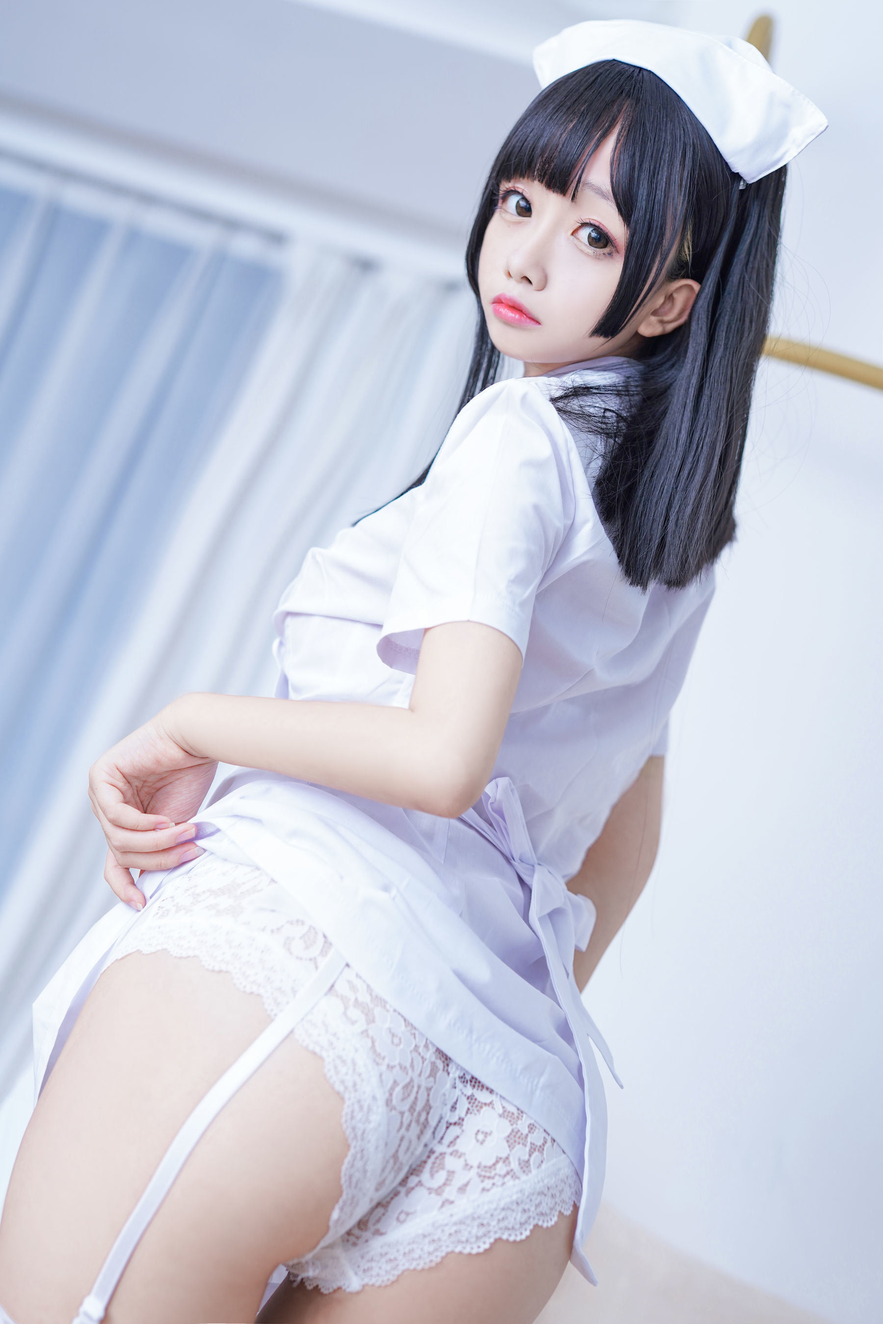COS Welfare] Cosplay Ri Nai Jiao - Pure White Nurse