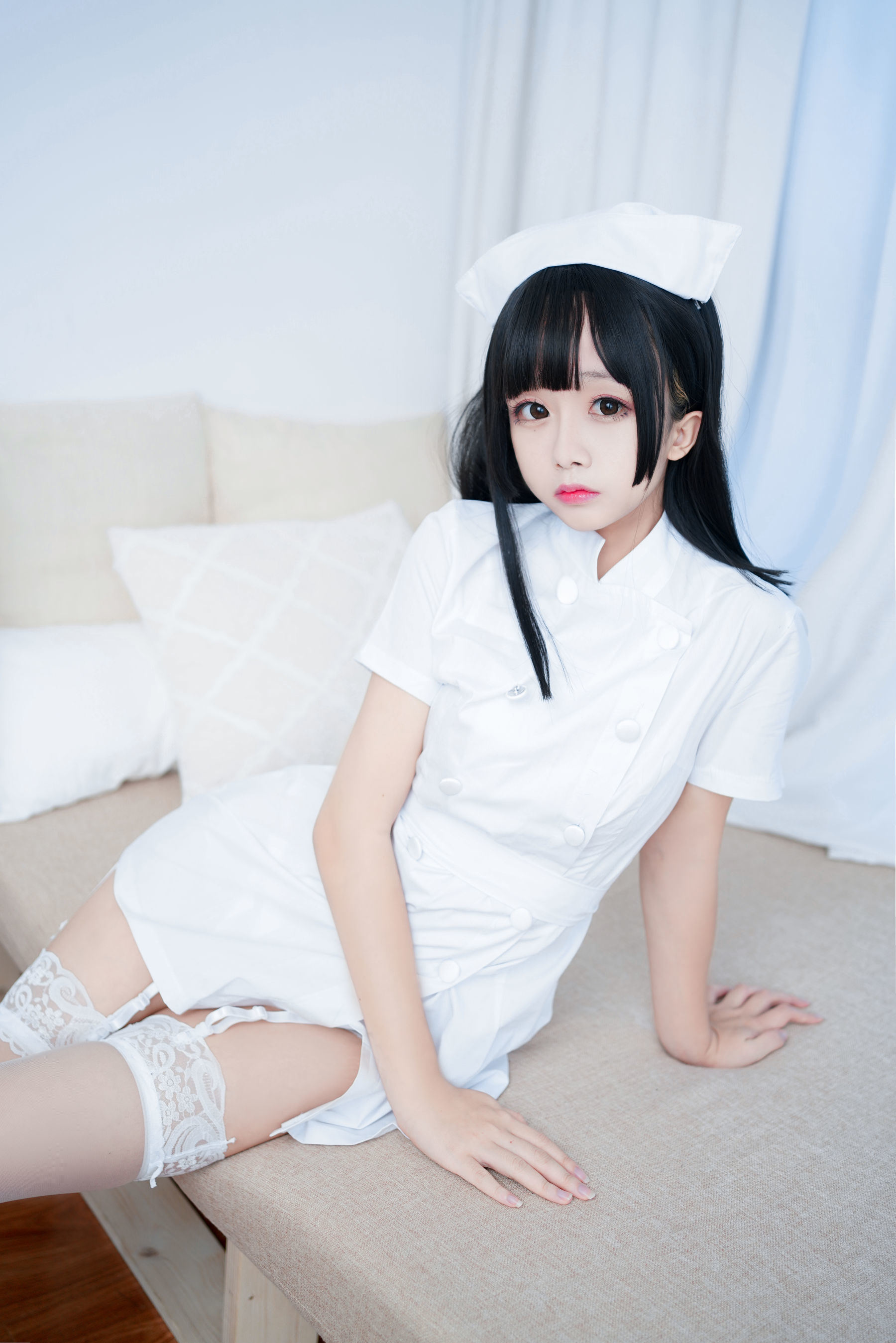 [COS福利] Cosplay日奈娇 - 纯白护士