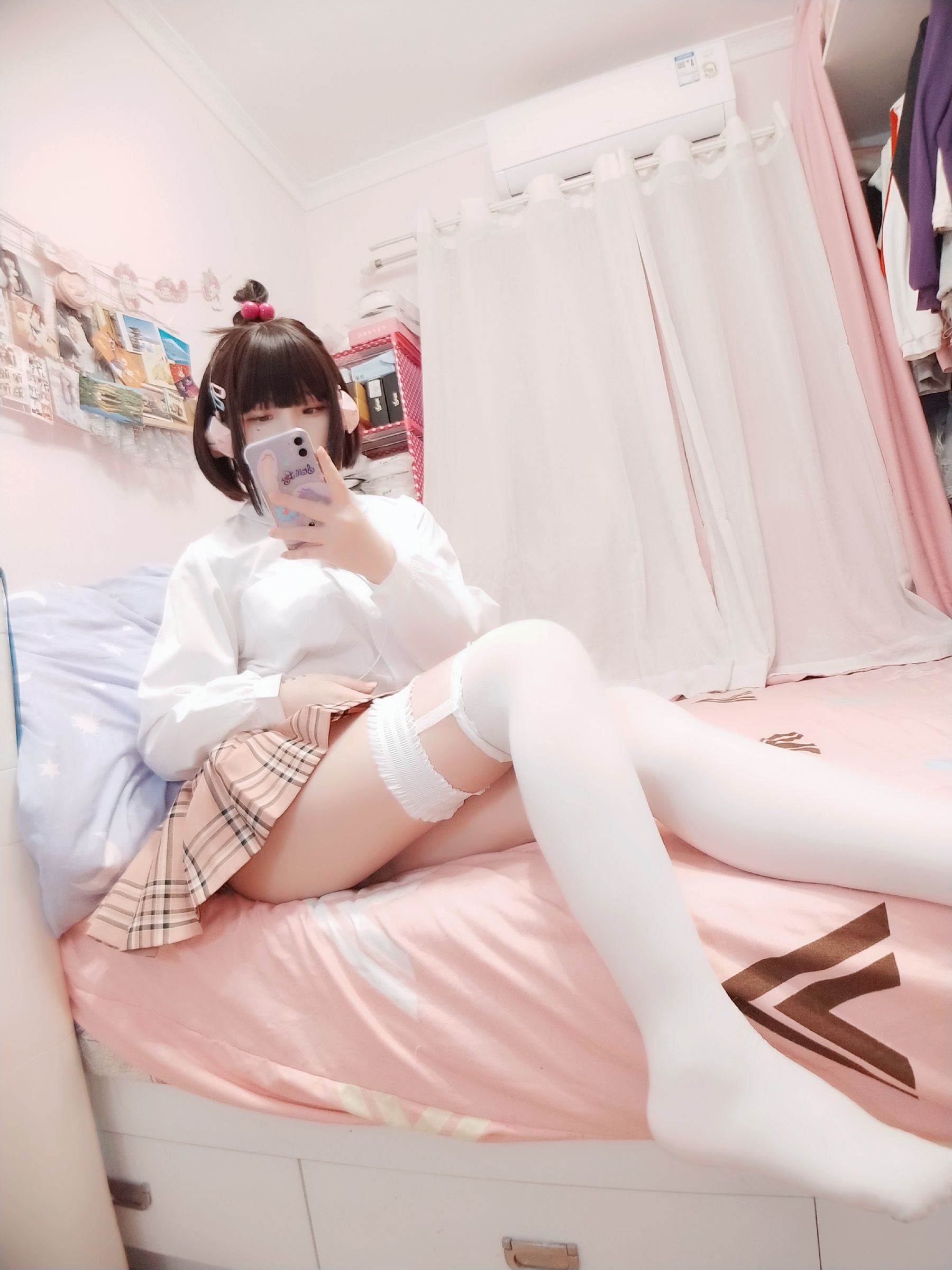 Cosplay Welfare] 2D Beauty Furukawa Kagura - White Silk JK