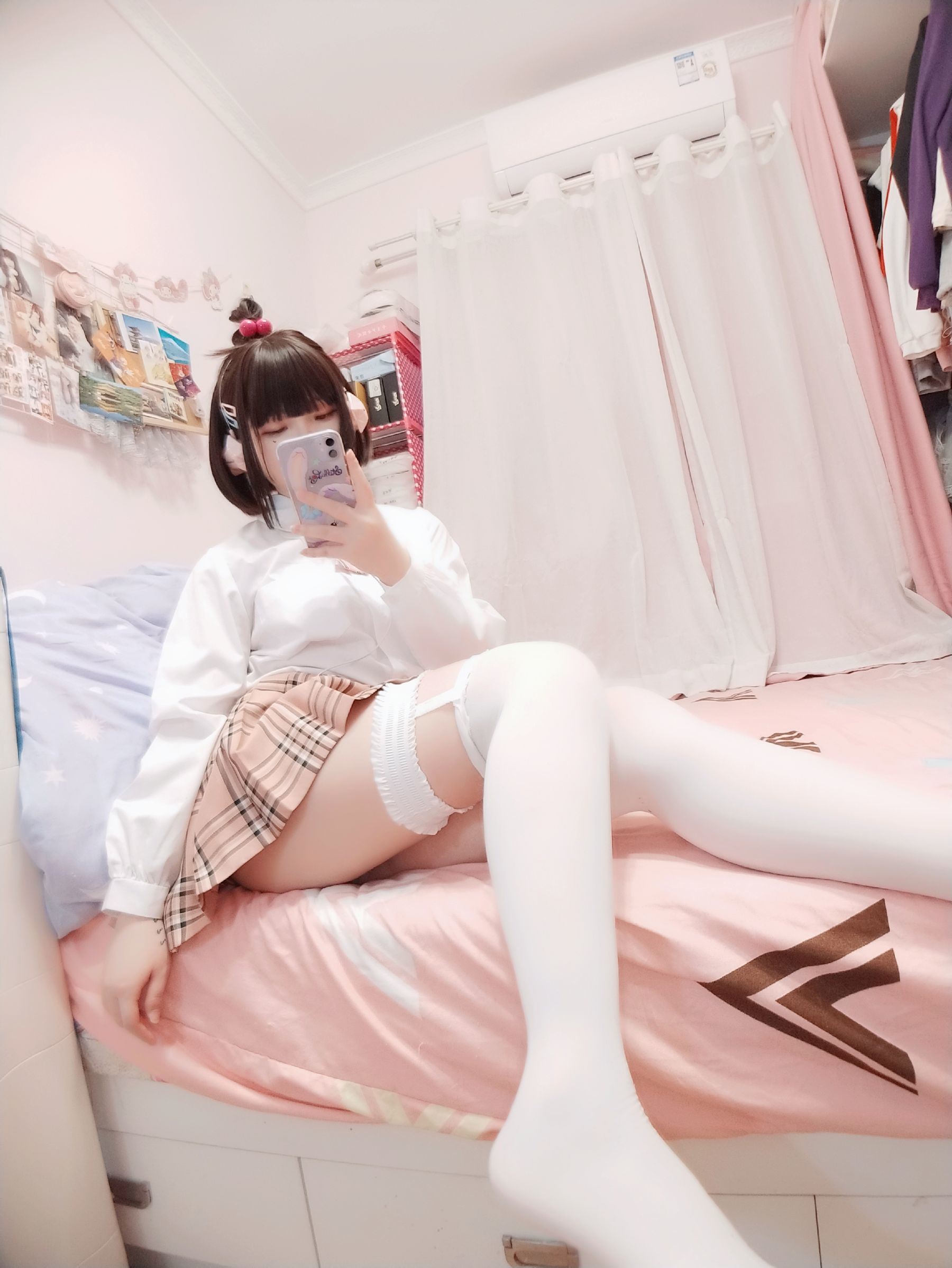 Cosplay Welfare] 2D Beauty Furukawa Kagura - White Silk JK