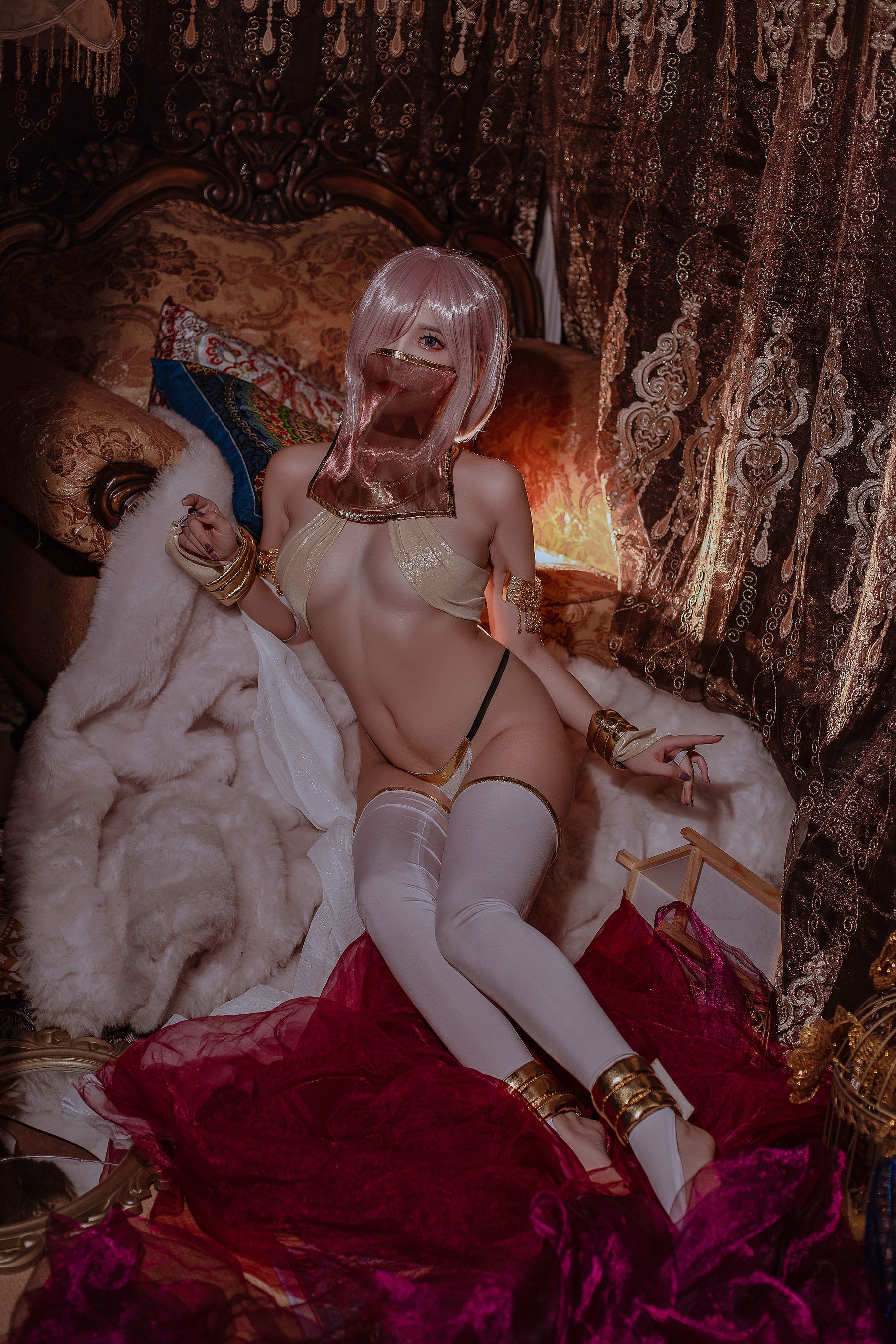 COS福利] 人氣Coser二佐Nisa - fate瑪修舞娘